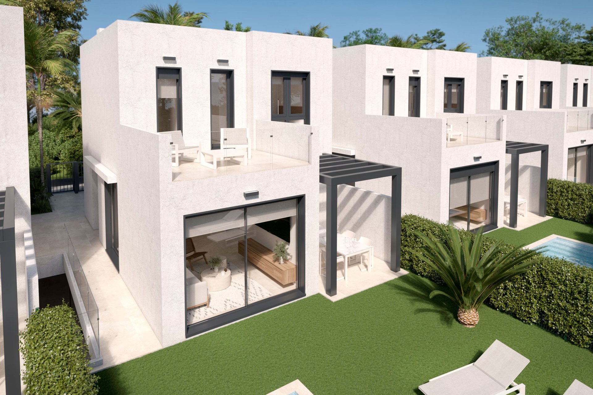 Obra nueva - Adosado - Santa Rosalía - Costa Calida