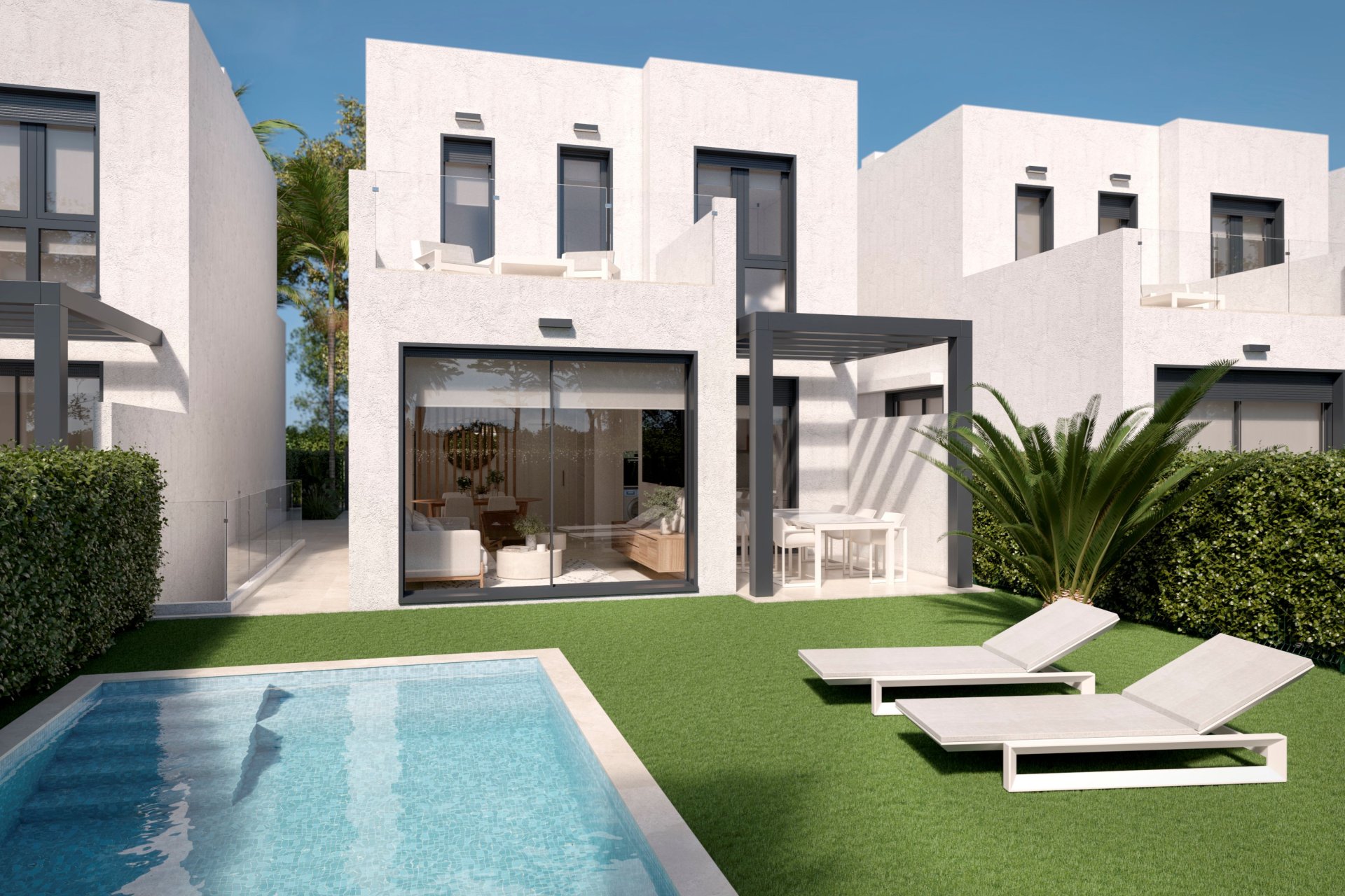 Obra nueva - Adosado - Santa Rosalía - Costa Calida