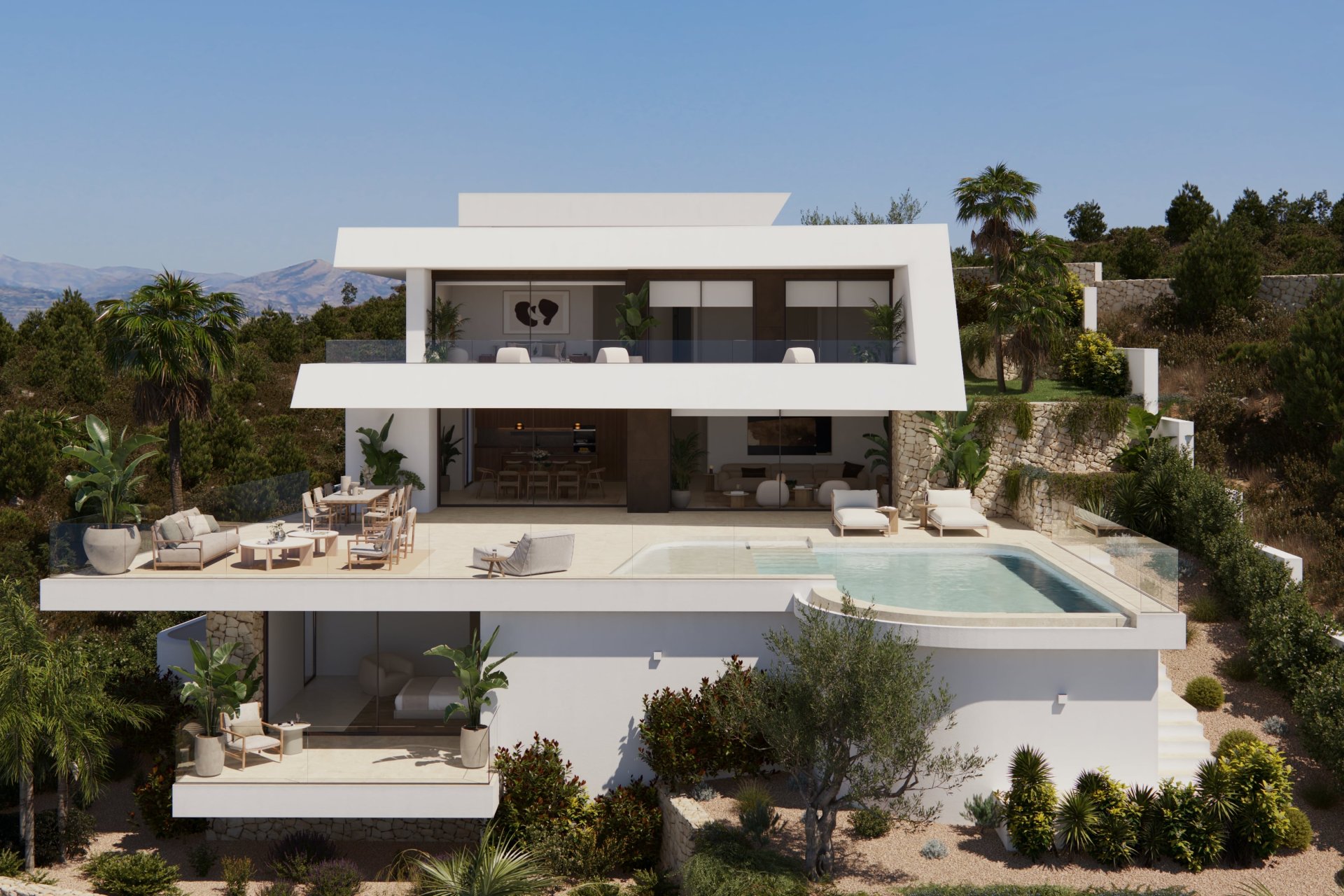 Obra nueva - Villa - Cumbre del Sol - Costa Blanca Norte