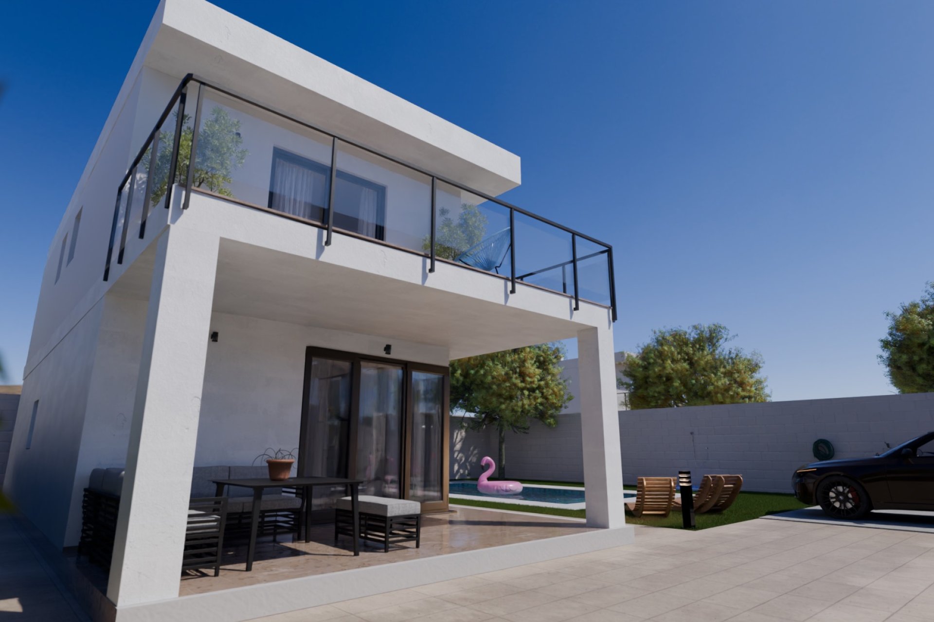Obra nueva - Villa independiente - Gran Alacant - Costa Blanca Sur