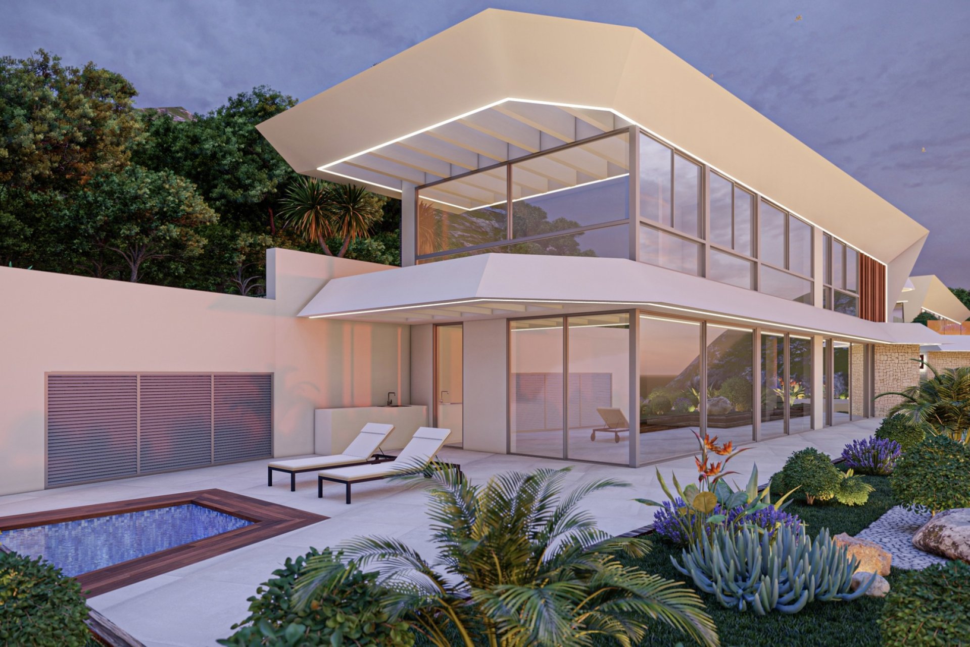 Obra nueva - Villa - Pueblo Mascarat - Costa Blanca Norte
