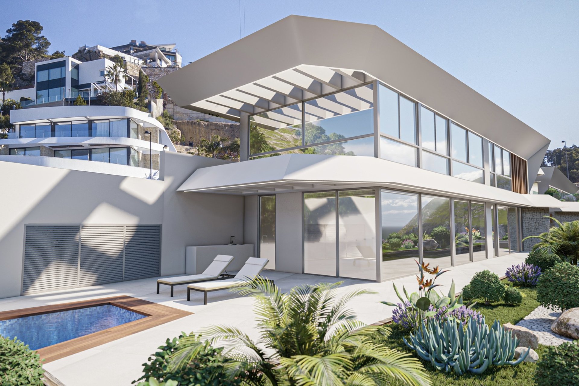Obra nueva - Villa - Pueblo Mascarat - Costa Blanca Norte