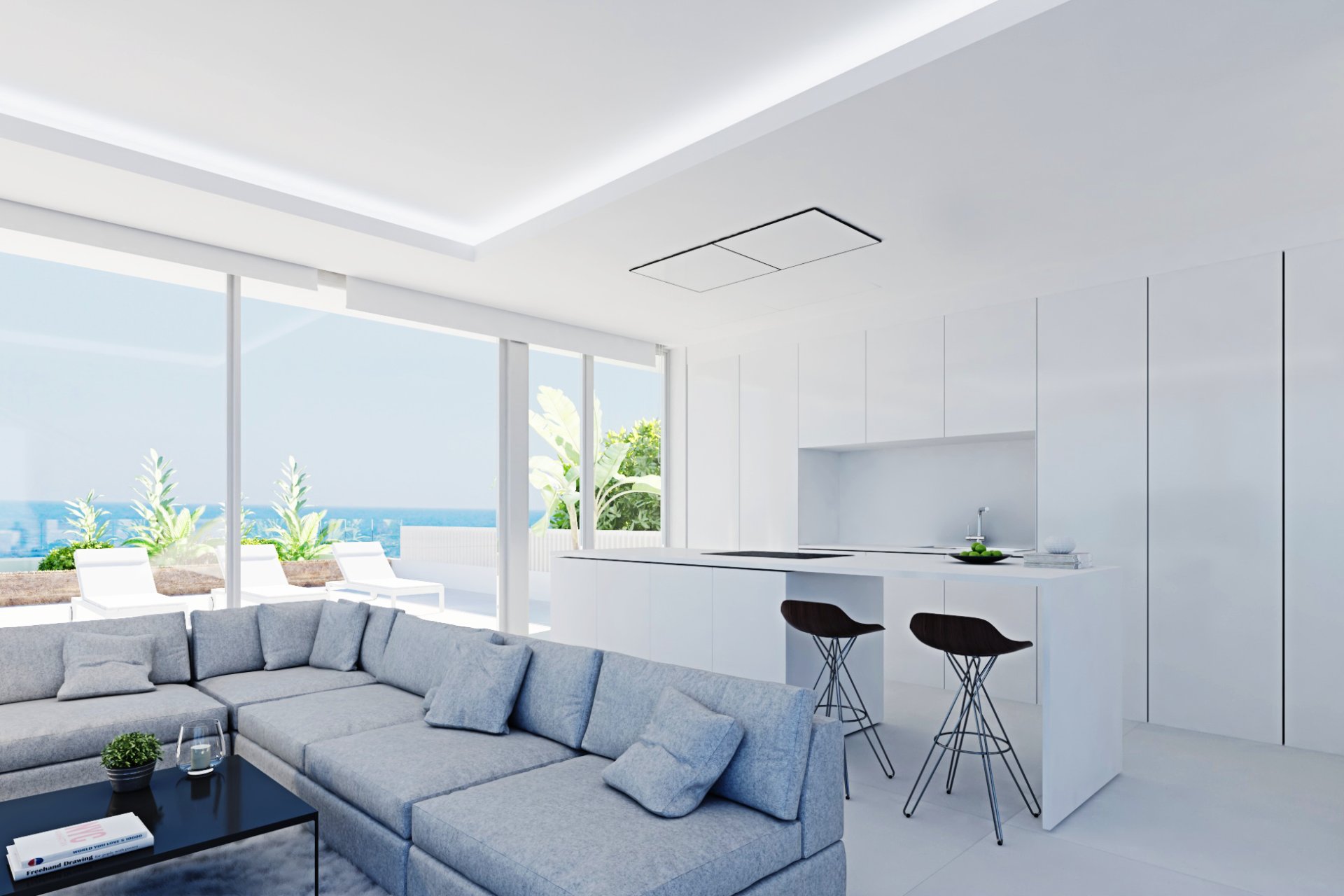 Obra nueva - Villa - Pueblo Mascarat - Costa Blanca Norte