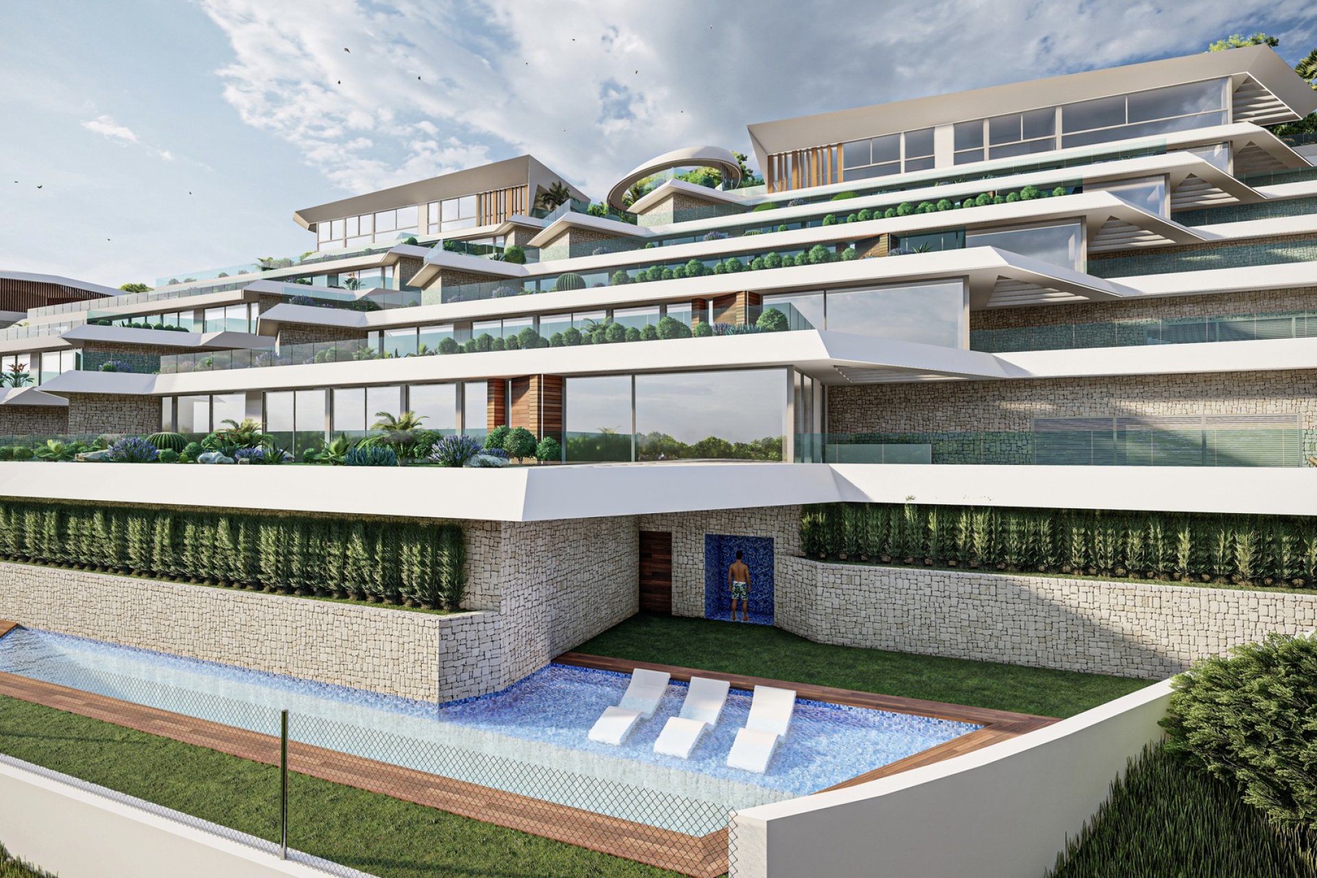 Obra nueva - Apartamento - Pueblo Mascarat - Costa Blanca Norte