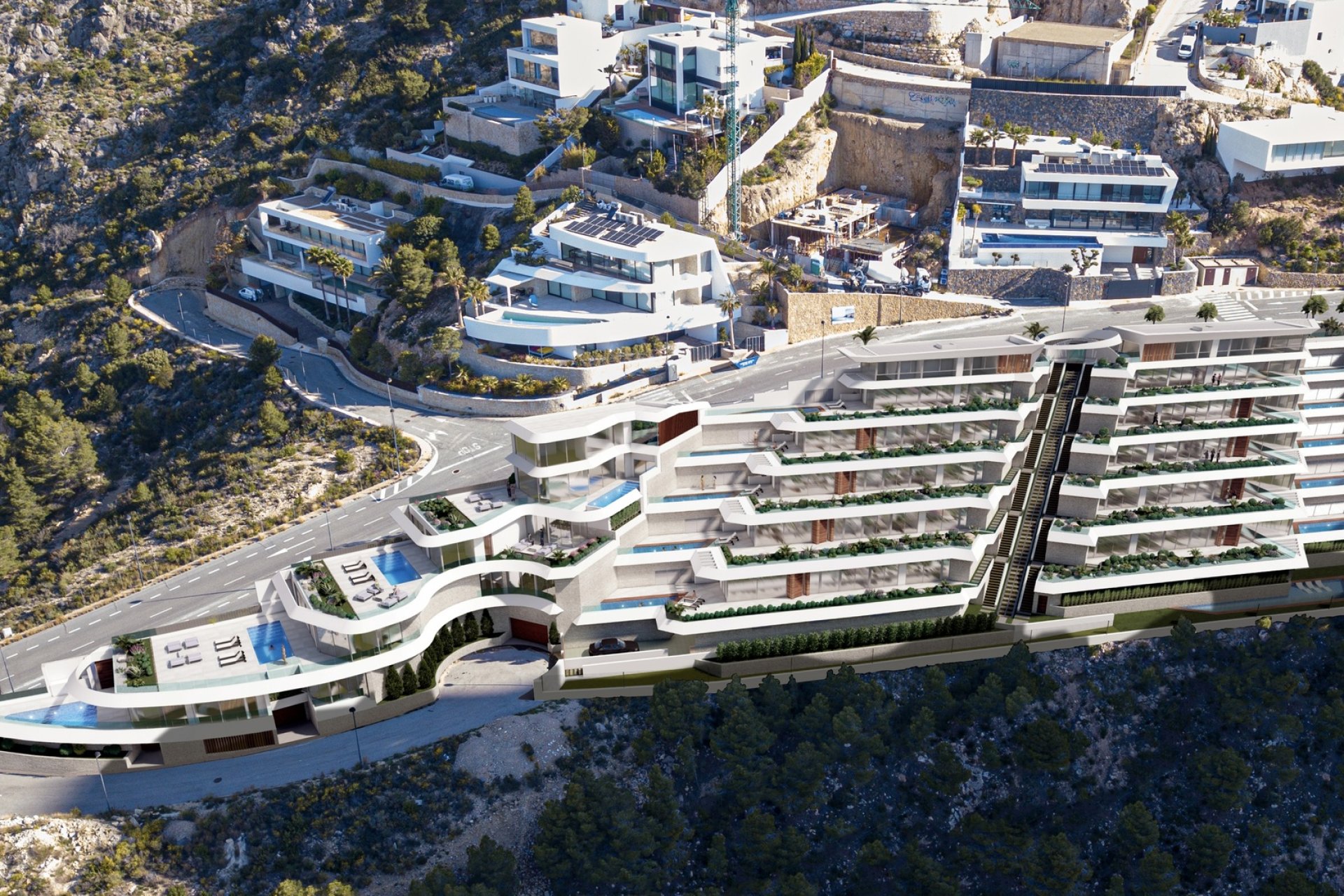 Obra nueva - Apartamento - Pueblo Mascarat - Costa Blanca Norte