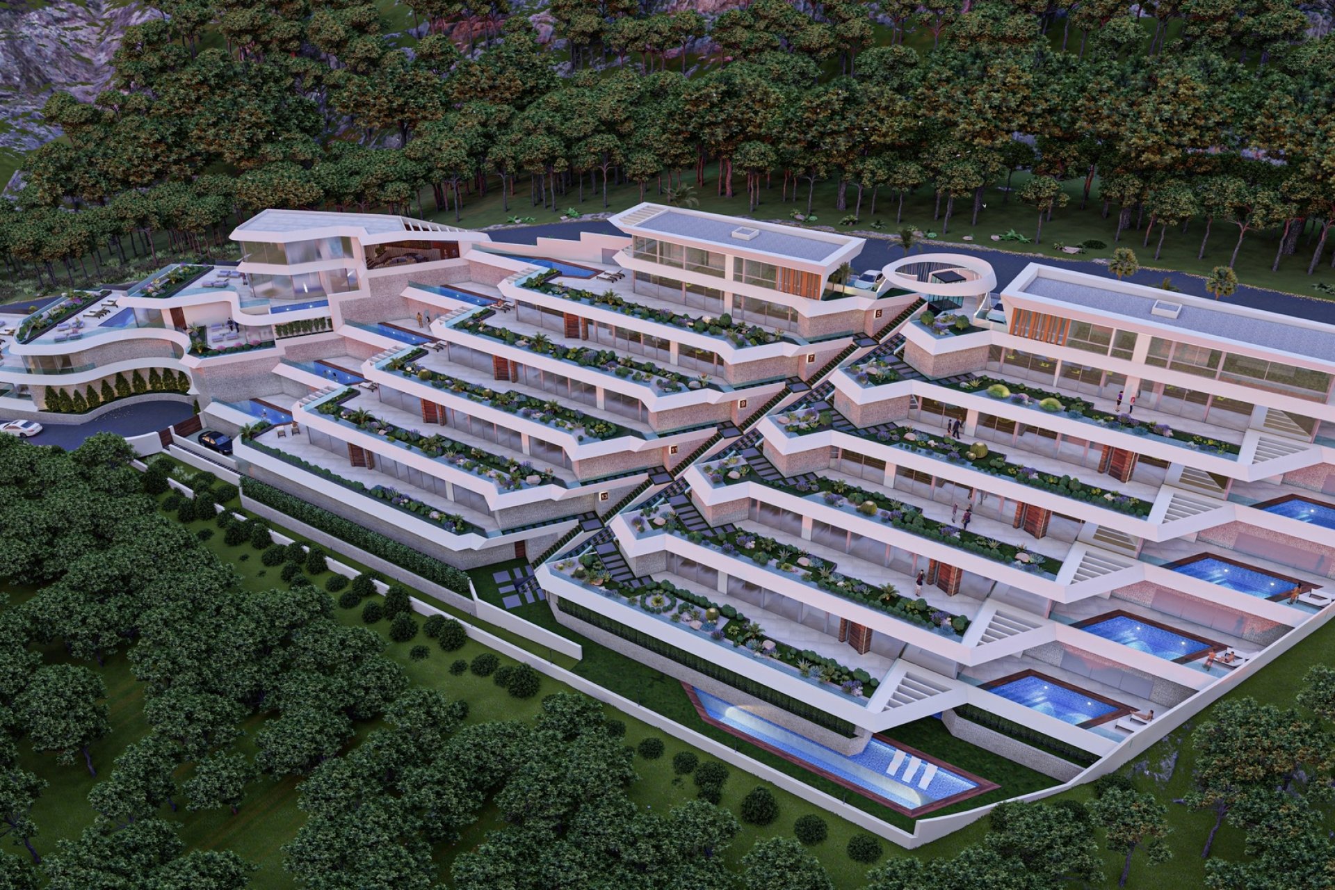 Obra nueva - Apartamento - Pueblo Mascarat - Costa Blanca Norte