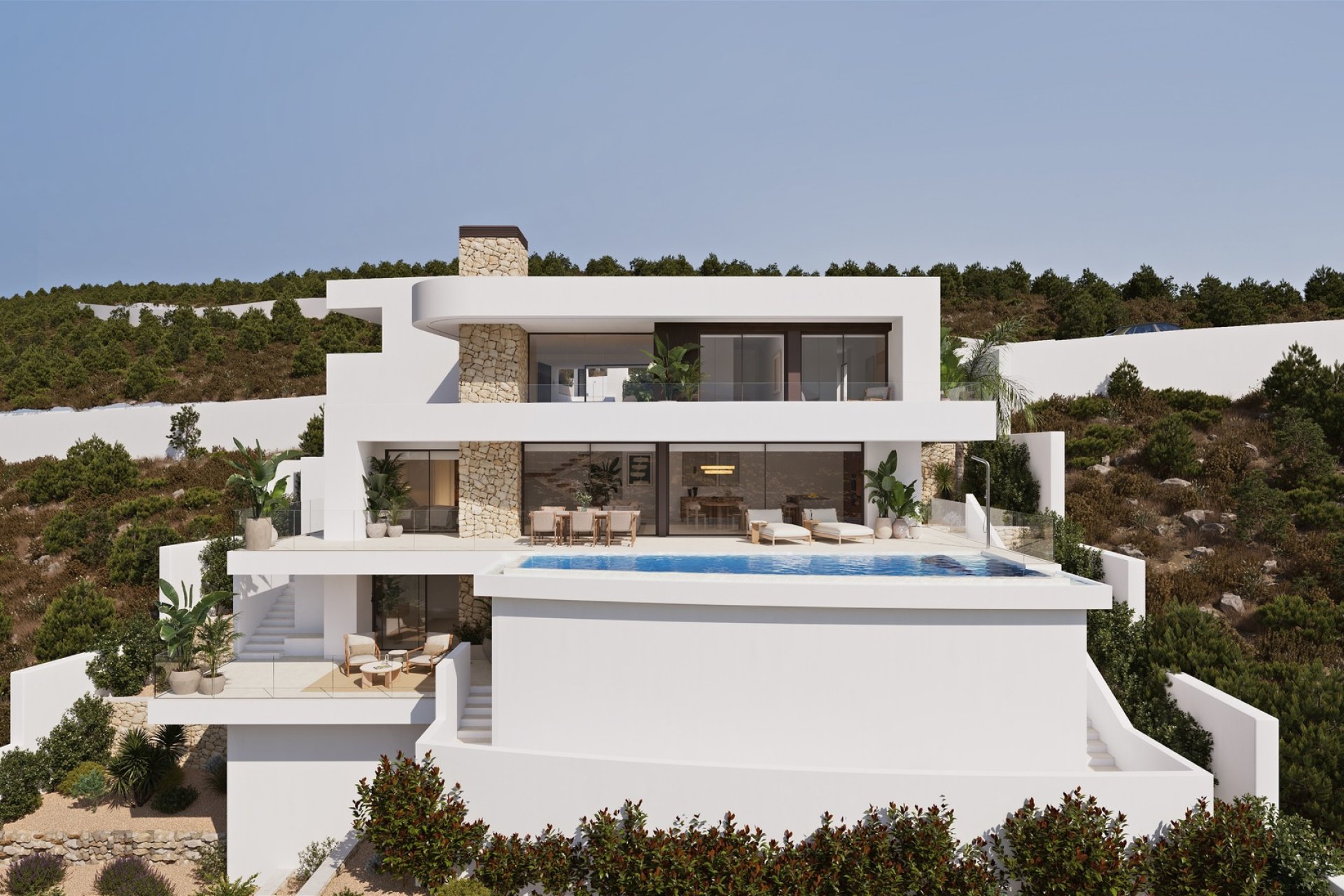 Obra nueva - Villa - Cumbre del Sol - Costa Blanca Norte