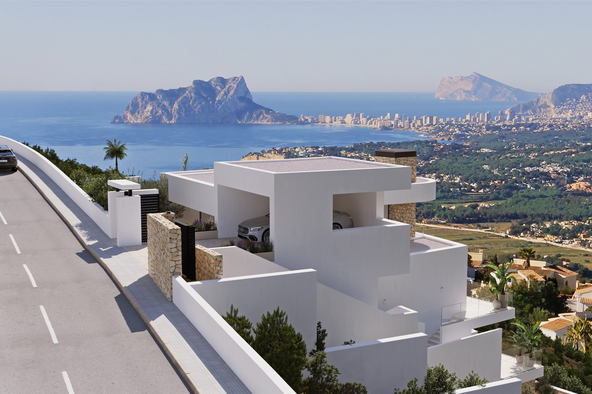 Obra nueva - Villa - Cumbre del Sol - Costa Blanca Norte
