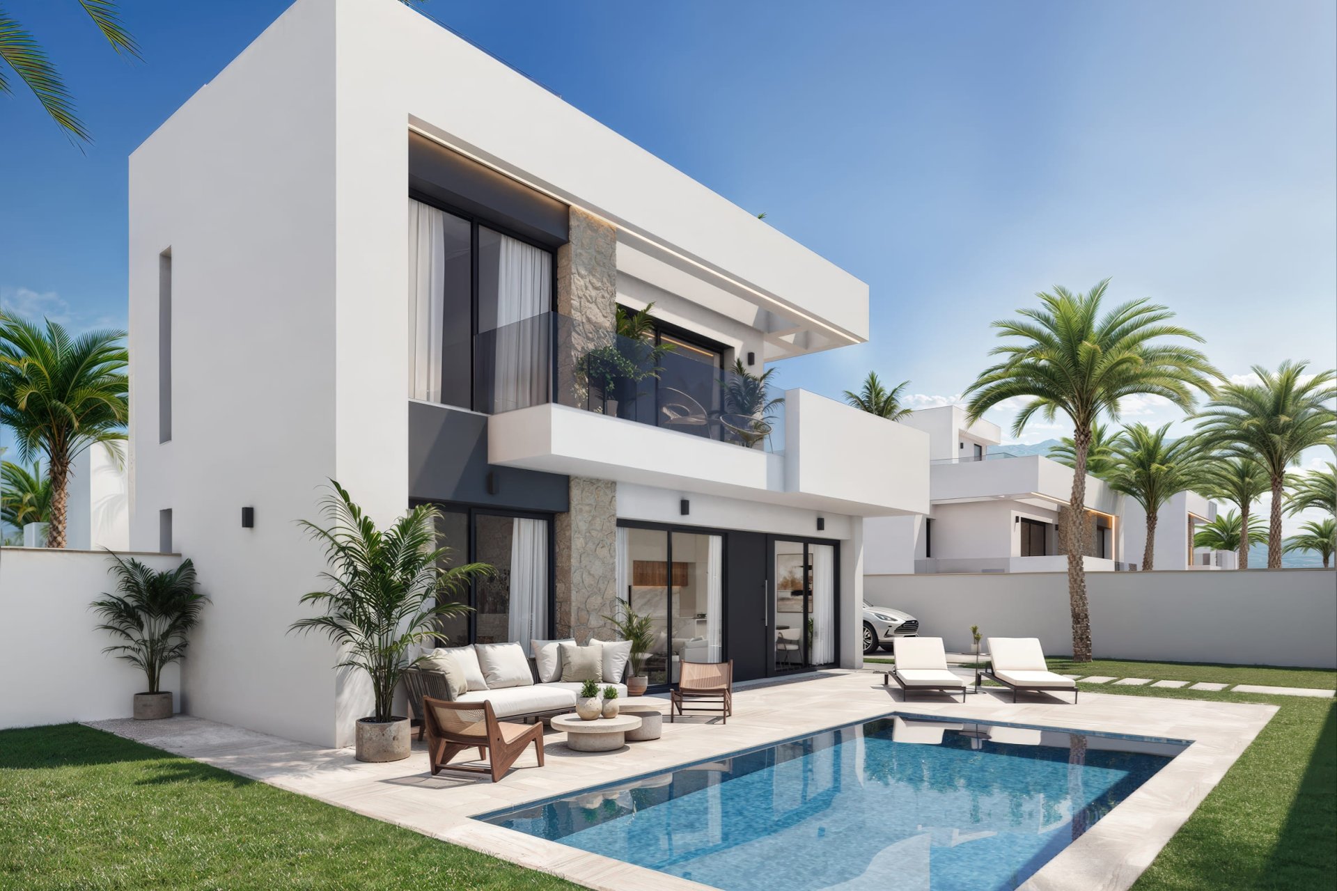 Obra nueva - Villa independiente - Santa Rosalía - Costa Calida