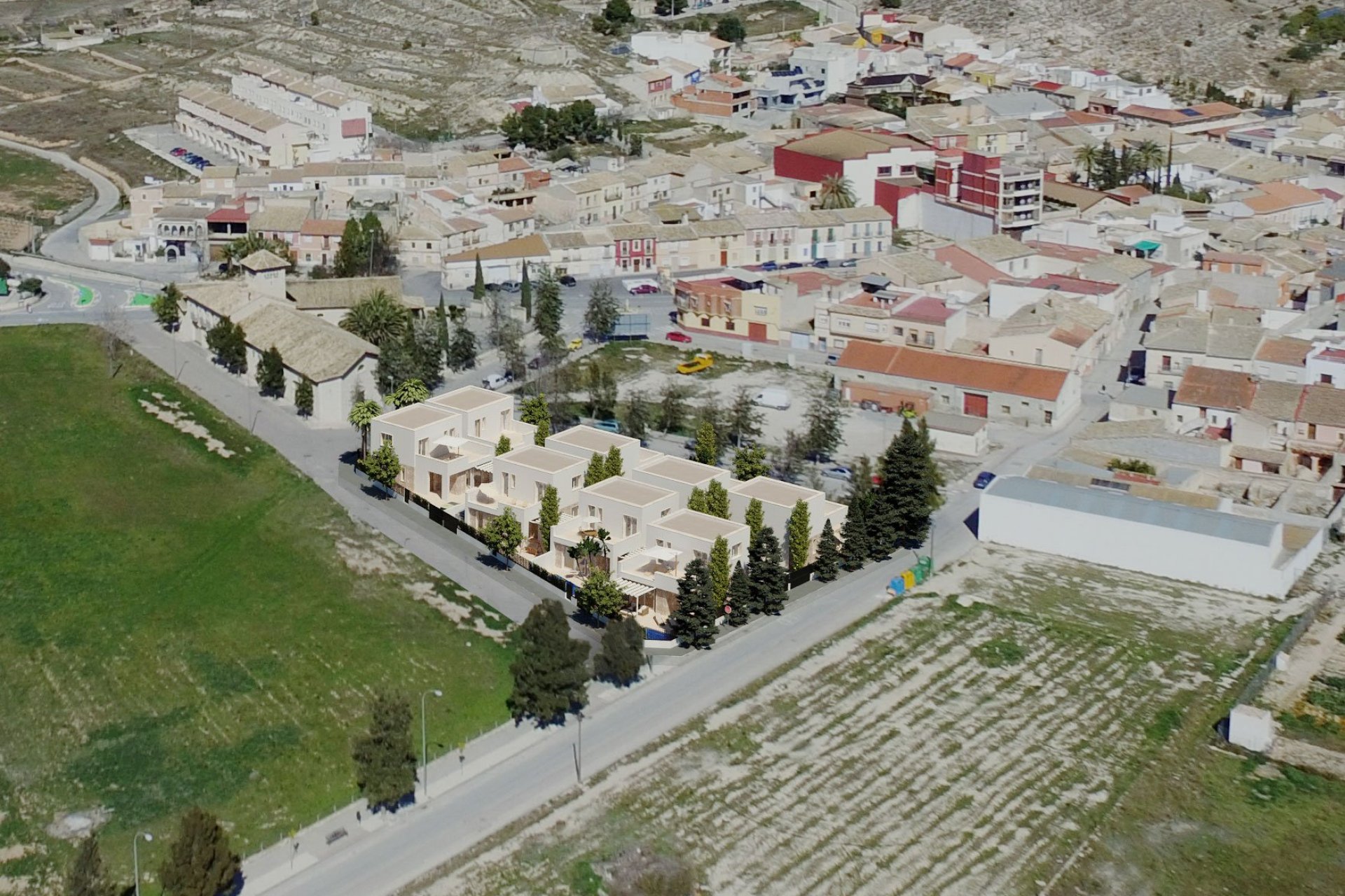 Obra nueva - Villa independiente - Hondón de las Nieves - Costa Blanca Sur