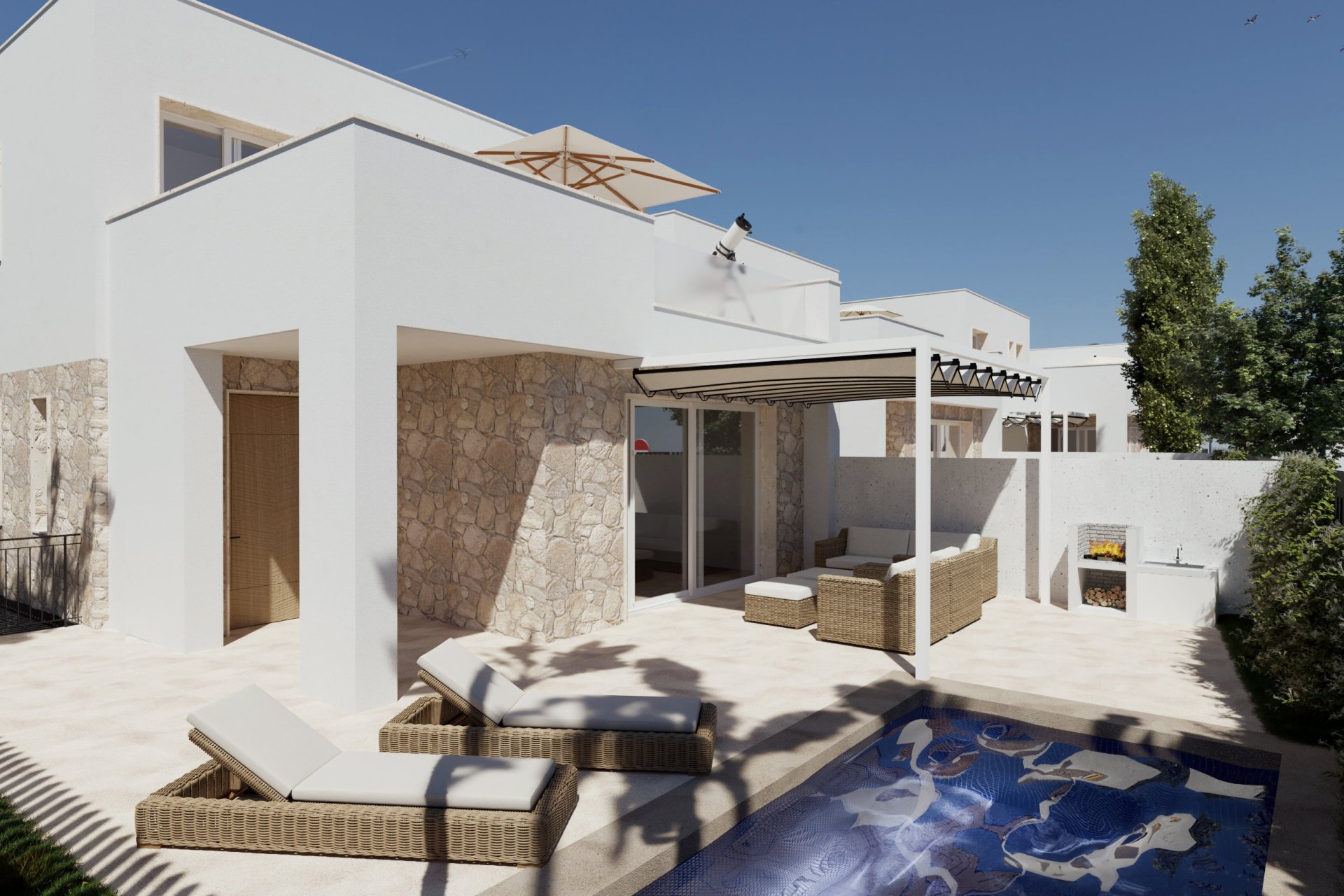 Obra nueva - Villa independiente - Hondón de las Nieves - Costa Blanca Sur