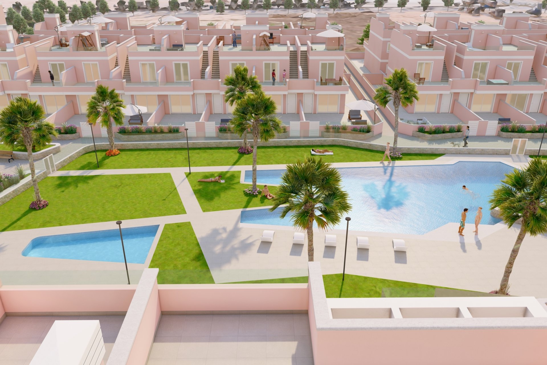 Nowy budynek - Daszek - Pilar de la Horadada - Costa Blanca South