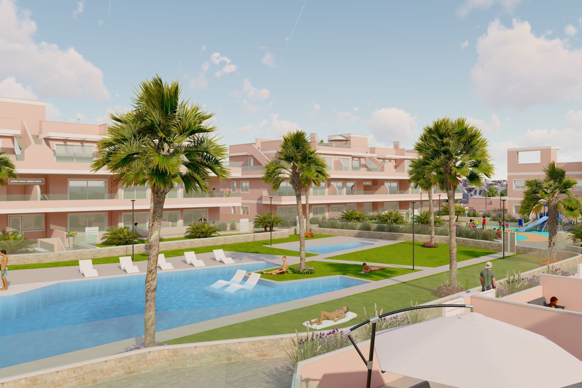 Nowy budynek - Daszek - Pilar de la Horadada - Costa Blanca South