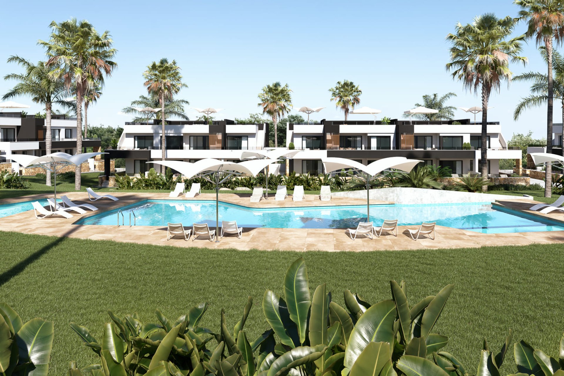 Nowy budynek - Bungalow na parterze - Ciudad Quesada - Costa Blanca South