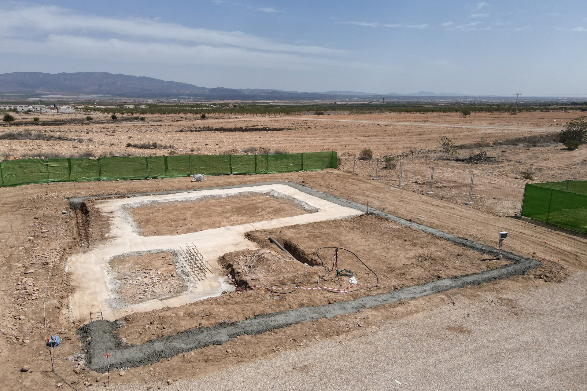 Obra nueva - Villa independiente - Fuente Alamo - Costa Calida