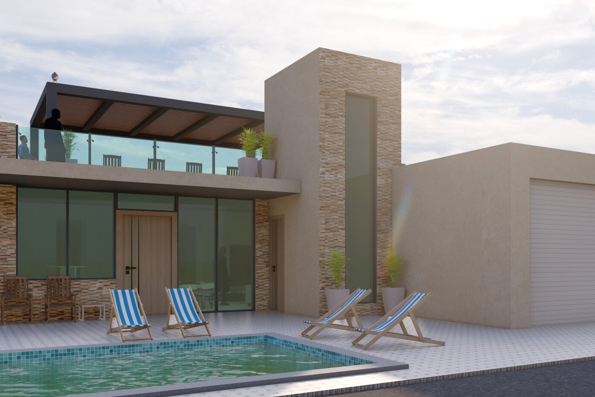 New Build - Detached villa - Fuente Alamo - Costa Calida
