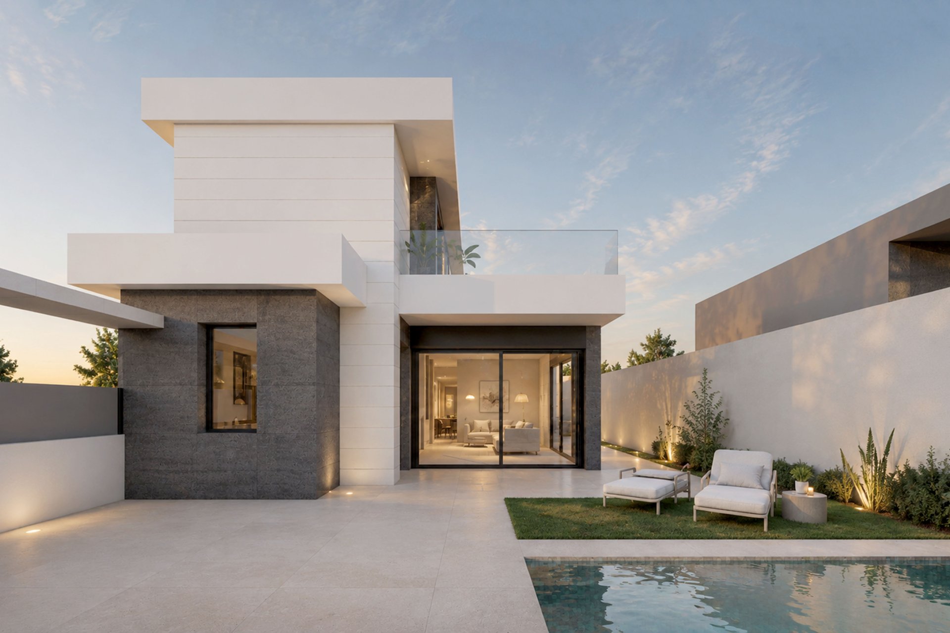 Obra nueva - Villa independiente - Pilar de la Horadada - Costa Blanca Sur
