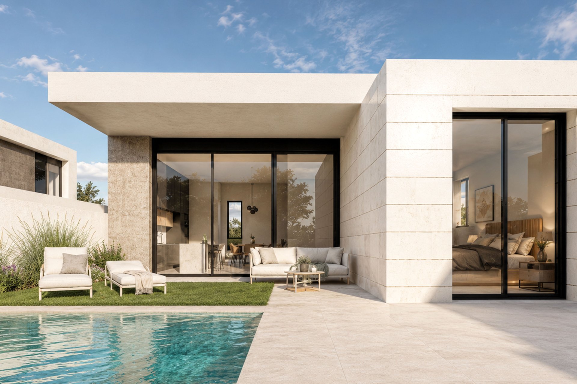 Obra nueva - Villa independiente - Pilar de la Horadada - Costa Blanca Sur