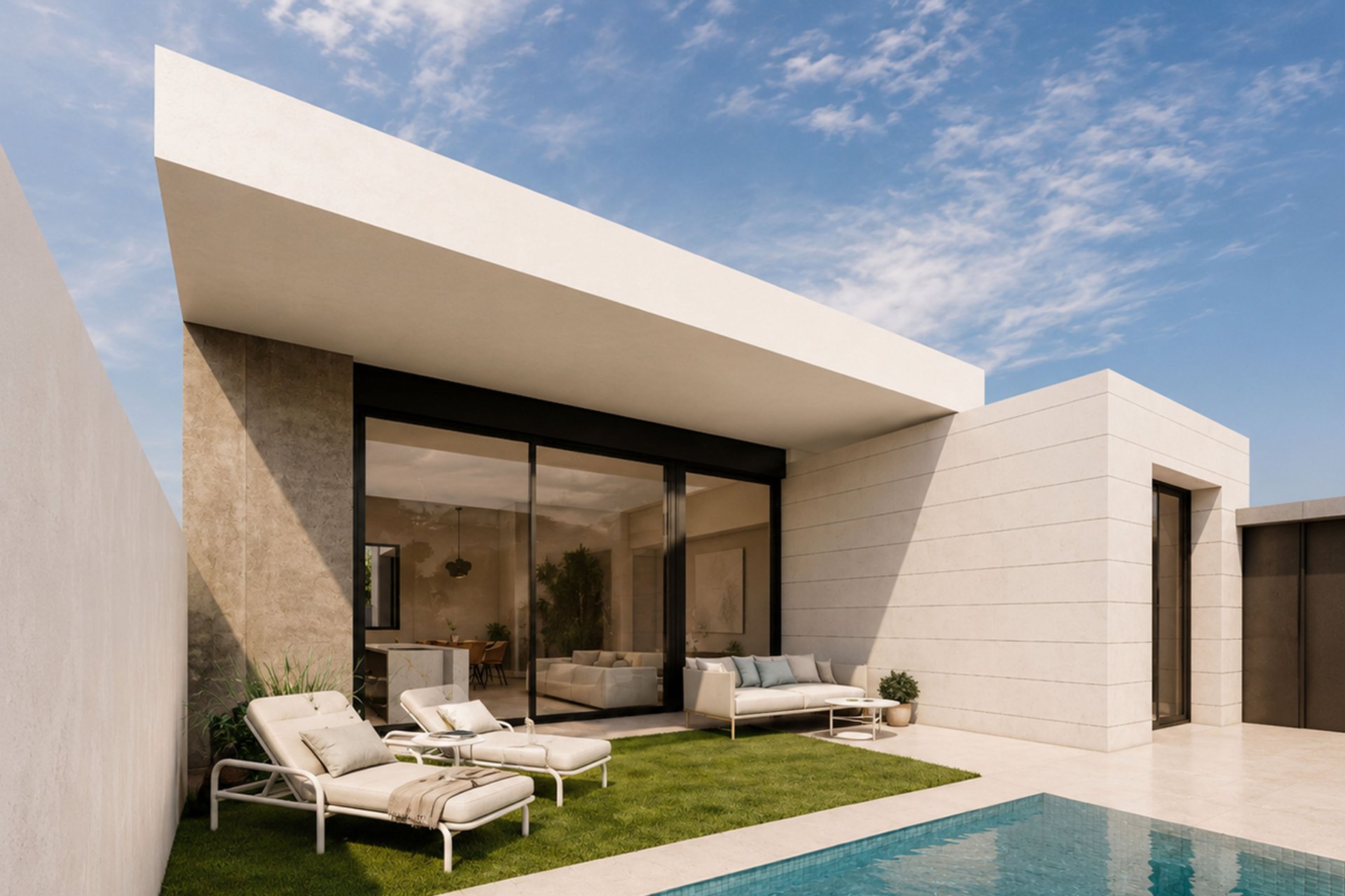 Obra nueva - Villa independiente - Pilar de la Horadada - Costa Blanca Sur