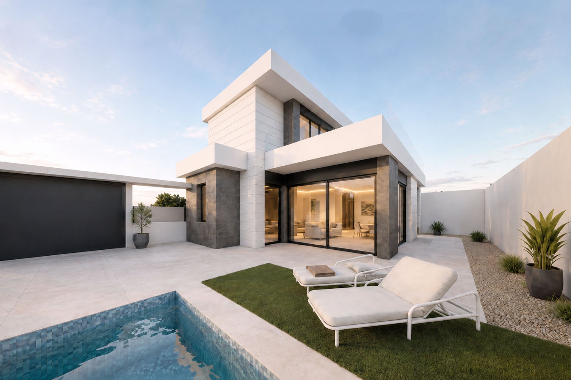 Obra nueva - Villa independiente - Pilar de la Horadada - Costa Blanca Sur