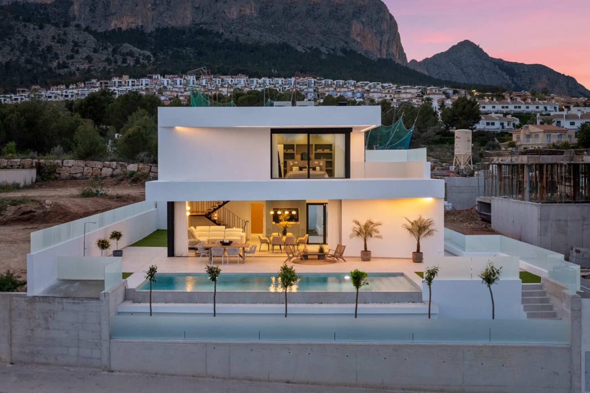 Obra nueva - Villa independiente - Polop - Costa Blanca Norte