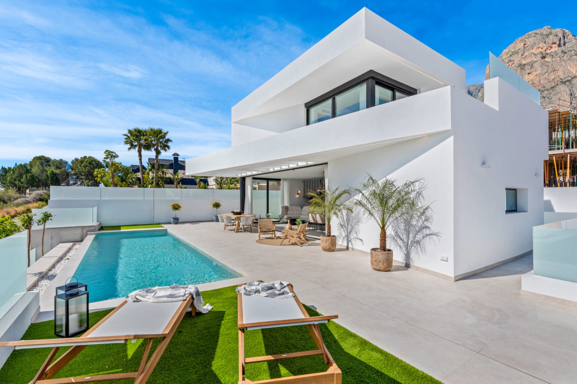 Obra nueva - Villa independiente - Polop - Costa Blanca Norte