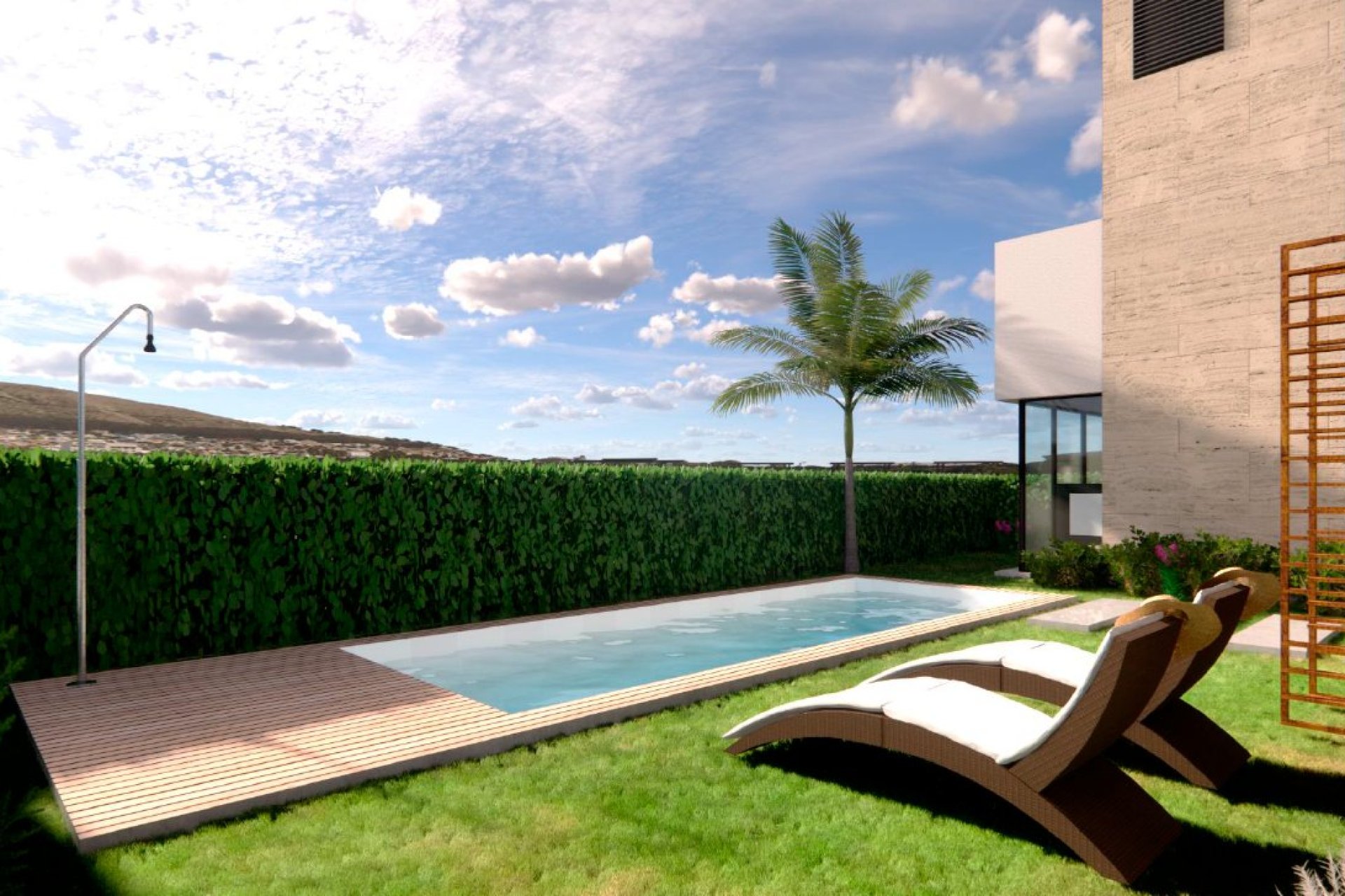 Obra nueva - Villa independiente - Santa Rosalía - Costa Calida