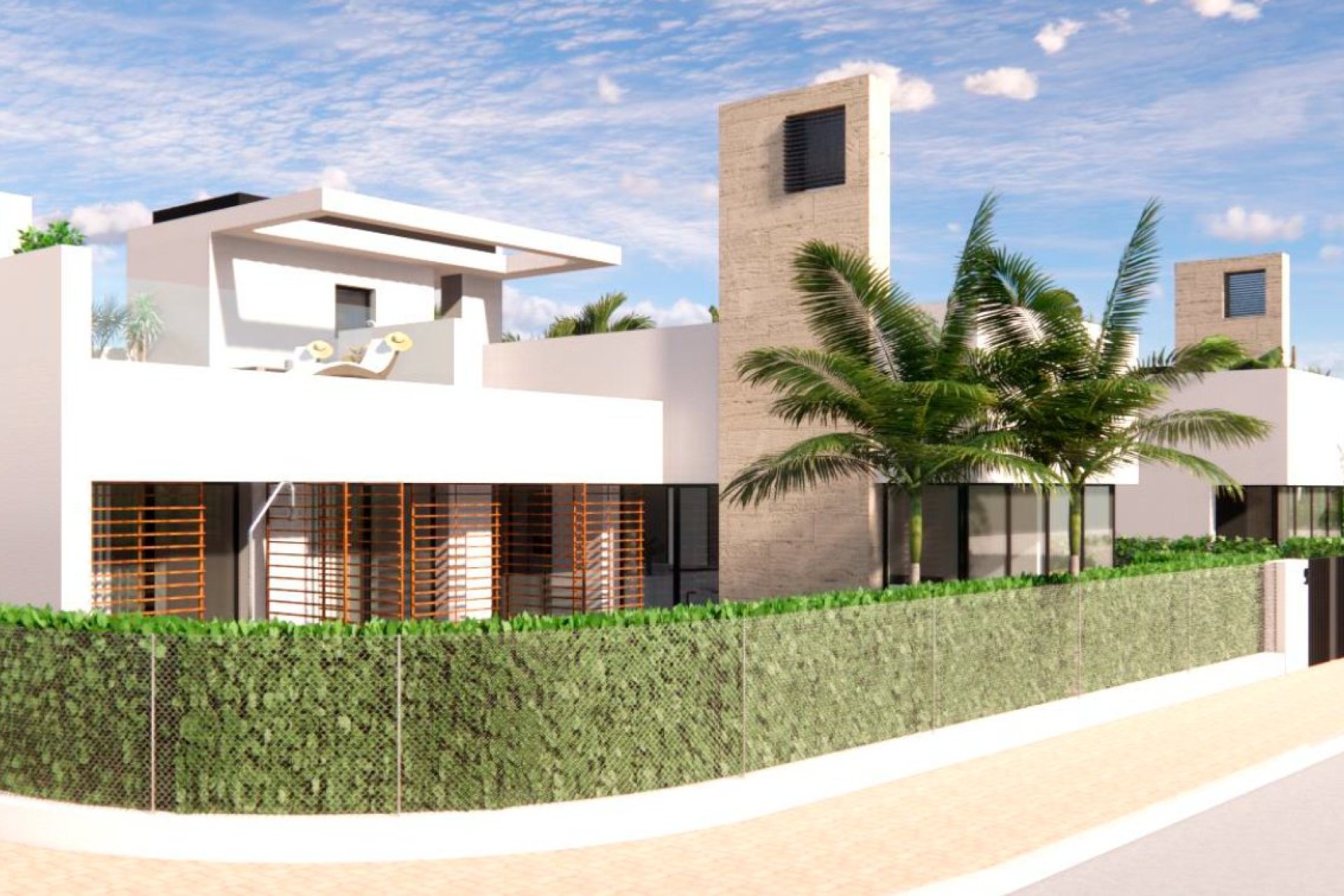 Obra nueva - Villa independiente - Santa Rosalía - Costa Calida