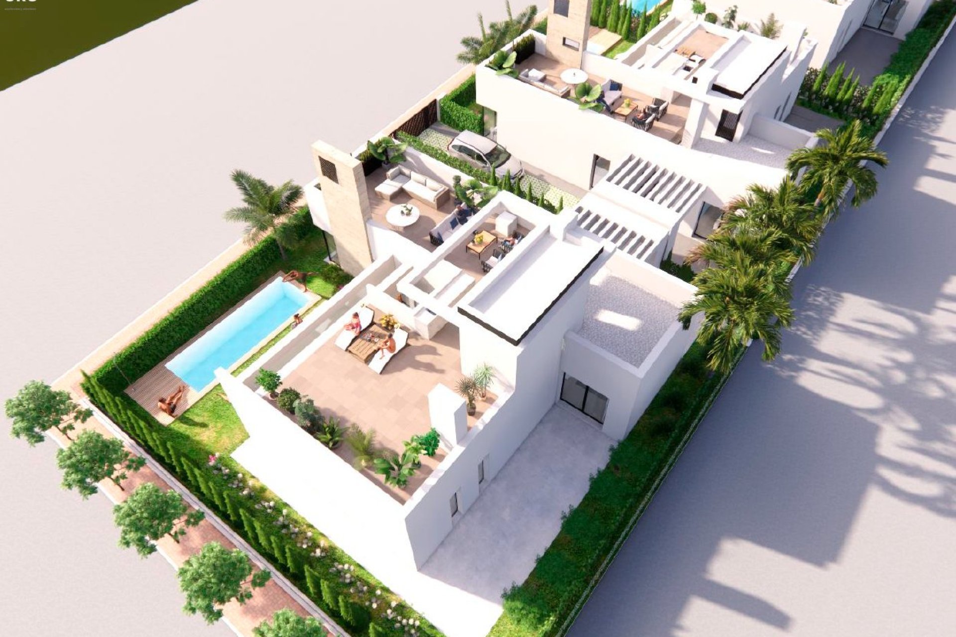 Obra nueva - Villa independiente - Santa Rosalía - Costa Calida
