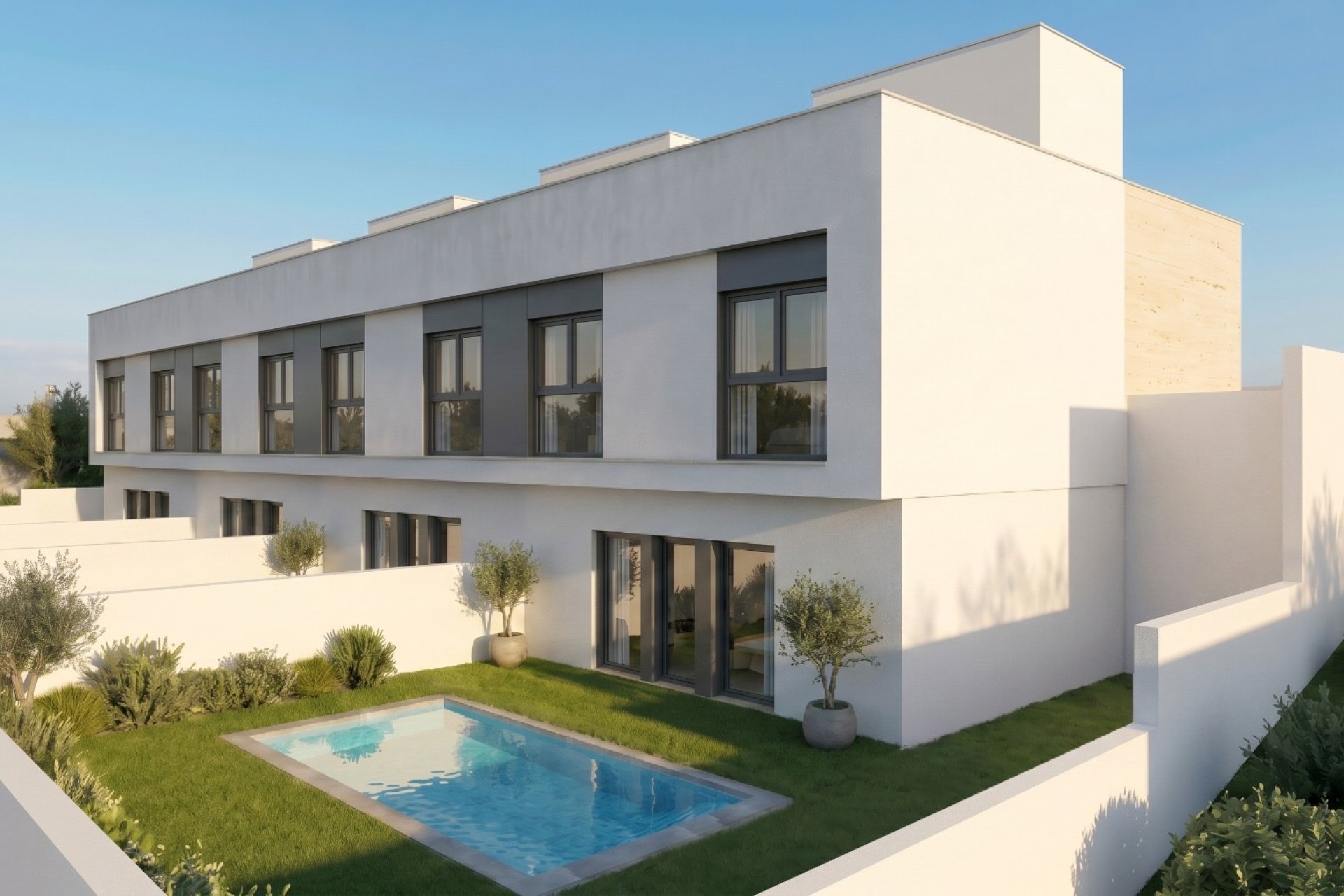 Obra nueva - Casa pareada - Mazarrón - Costa Calida