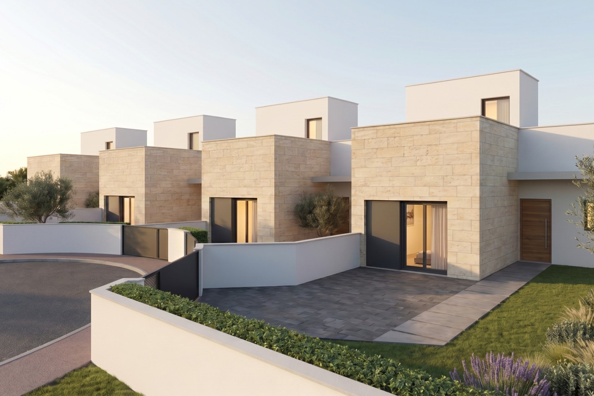 Obra nueva - Casa pareada - Mazarrón - Costa Calida