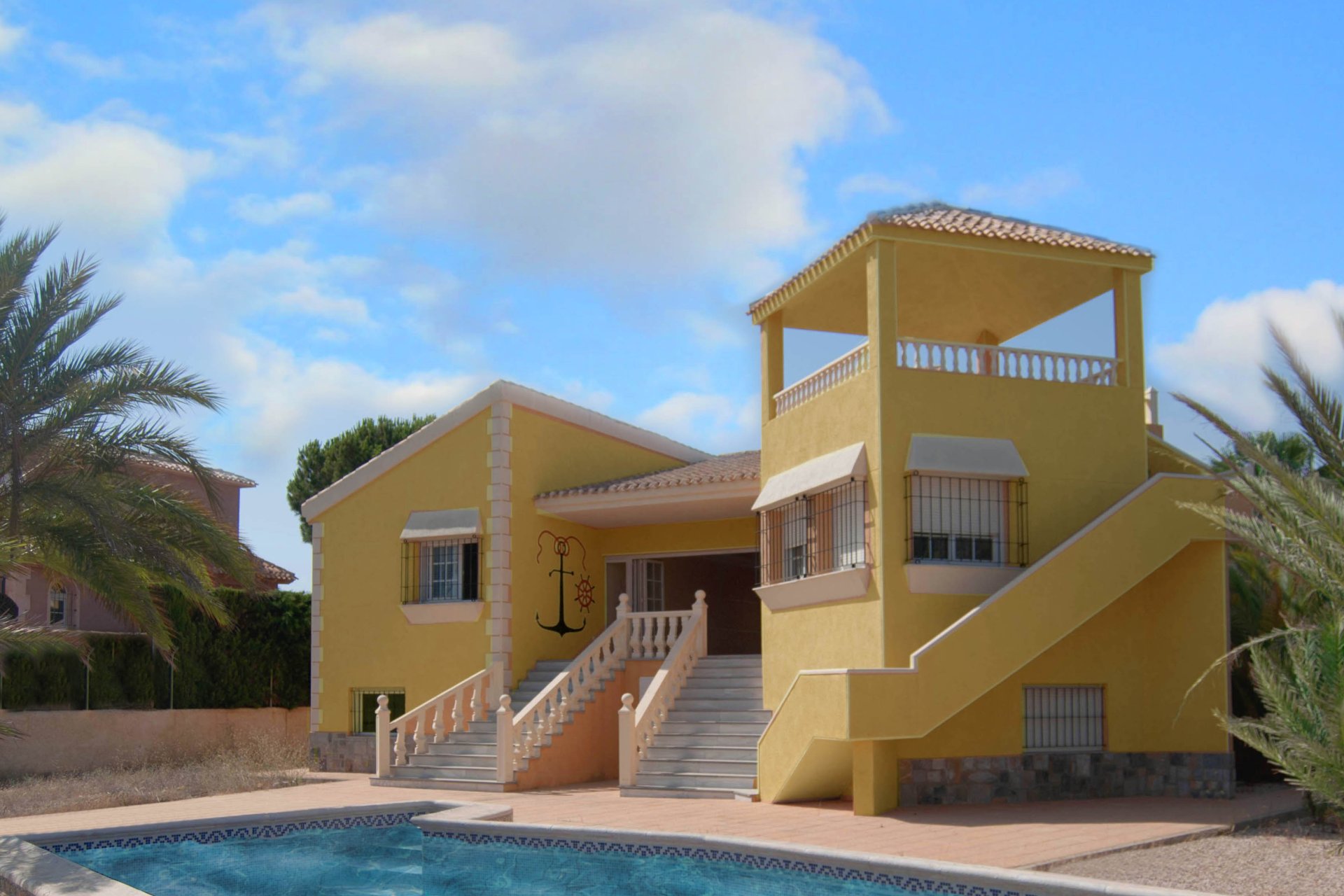 Nowy budynek - Wolnostojąca willa - La Manga del Mar Menor - Costa Calida