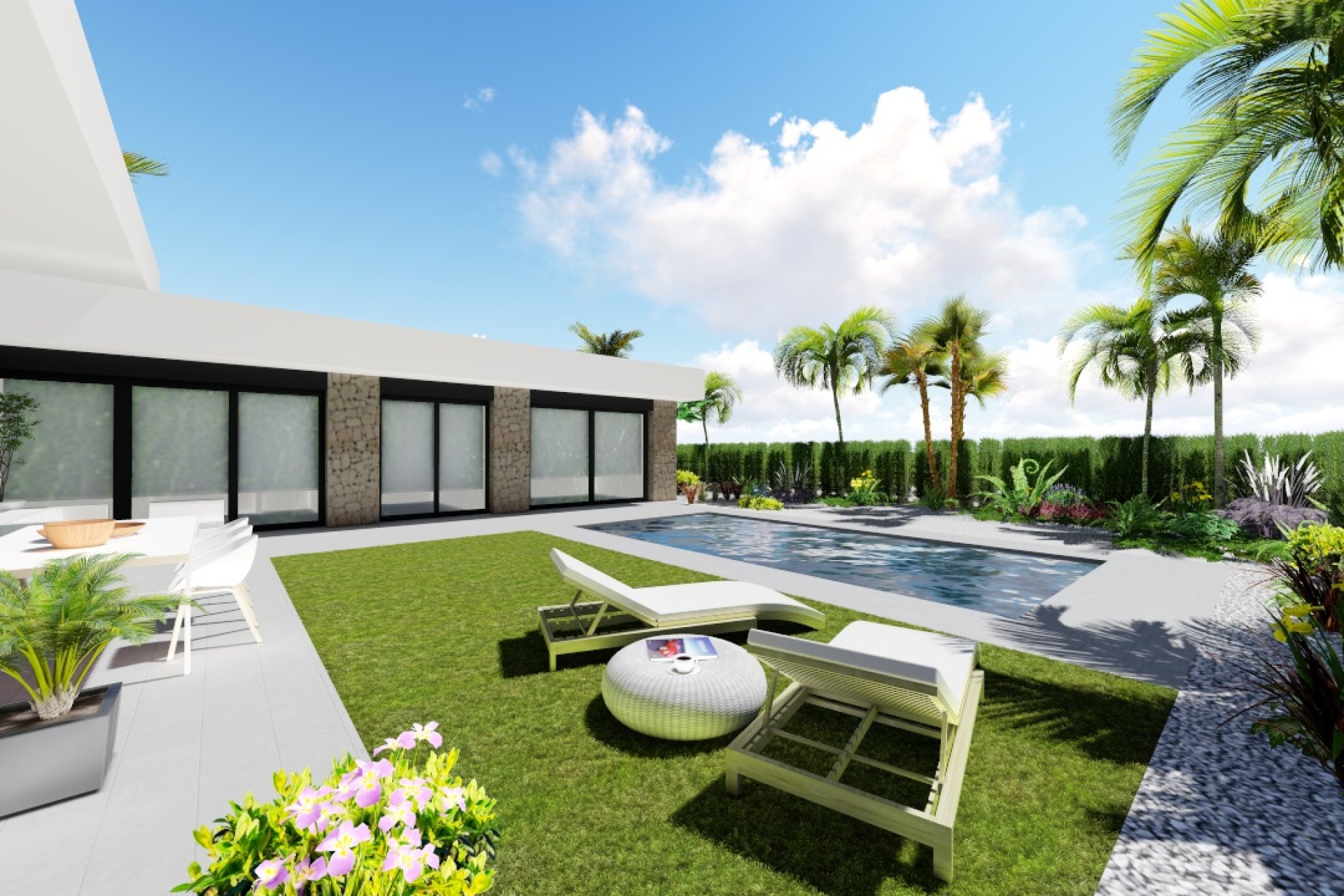 Obra nueva - Villa independiente - Calasparra - Costa Calida