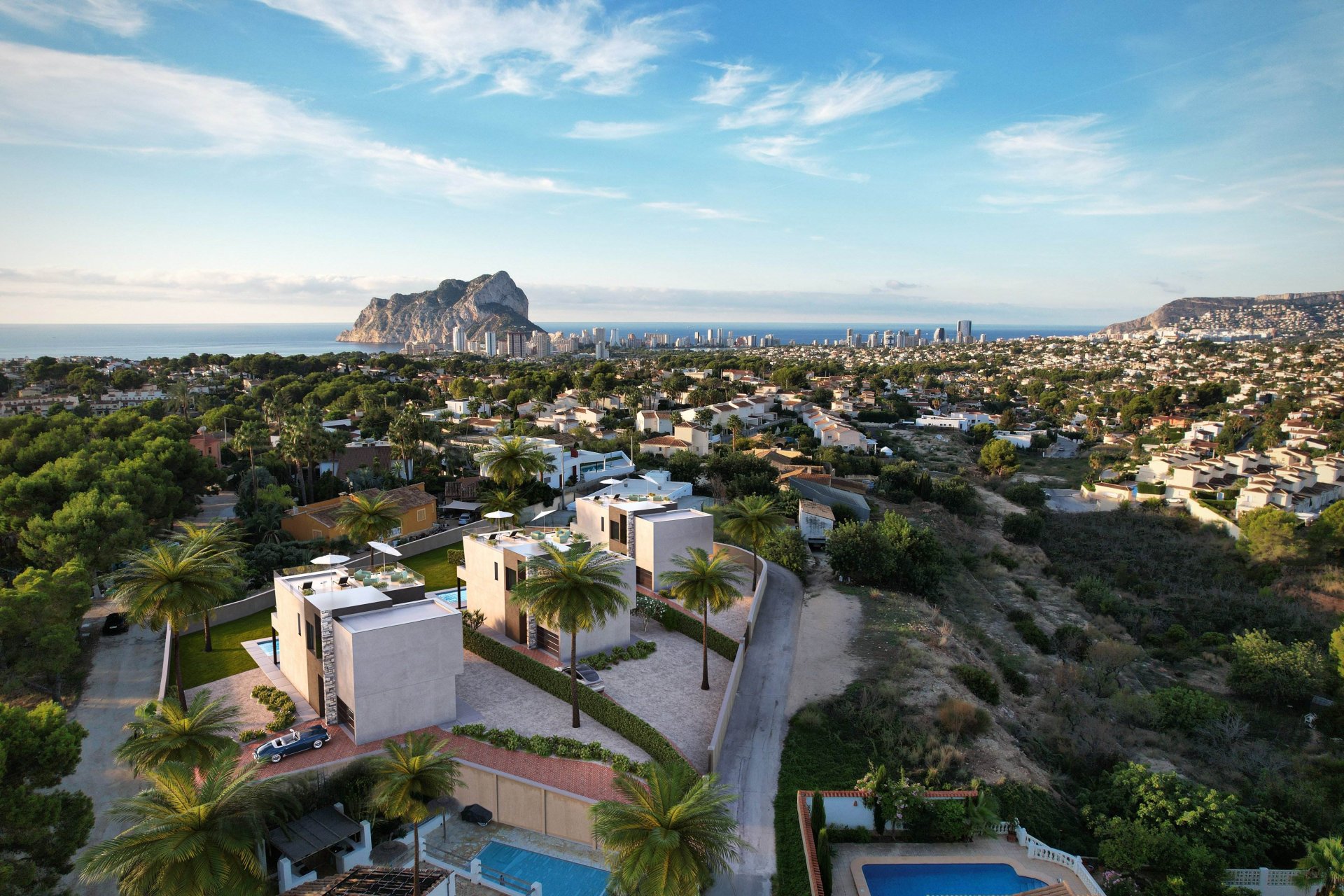 Obra nueva - Villa independiente - Calpe - Costa Blanca Norte