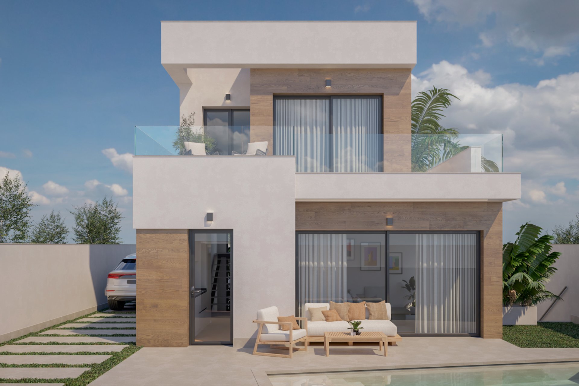 Obra nueva - Villa independiente - Pilar de la Horadada - Costa Blanca Sur