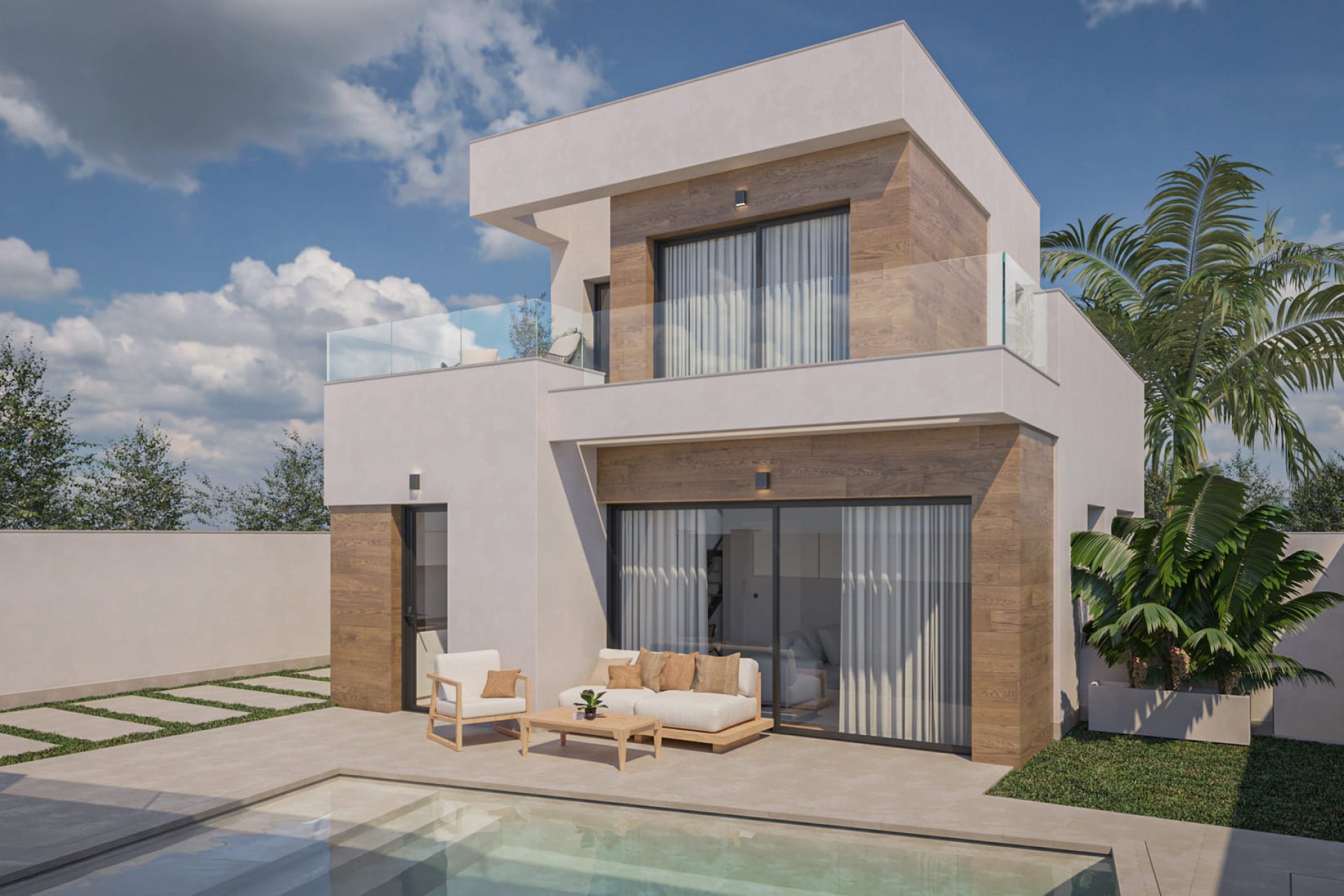 Obra nueva - Villa independiente - Pilar de la Horadada - Costa Blanca Sur