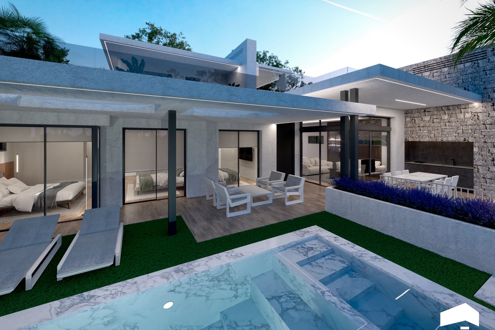 Obra nueva - Villa independiente - Santa Rosalía - Costa Calida