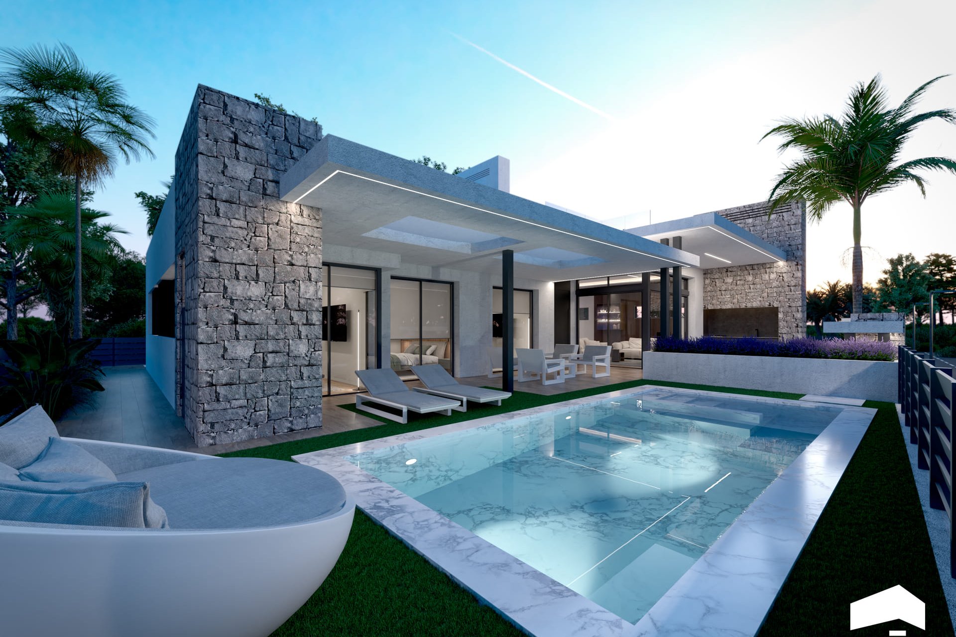 Obra nueva - Villa independiente - Santa Rosalía - Costa Calida