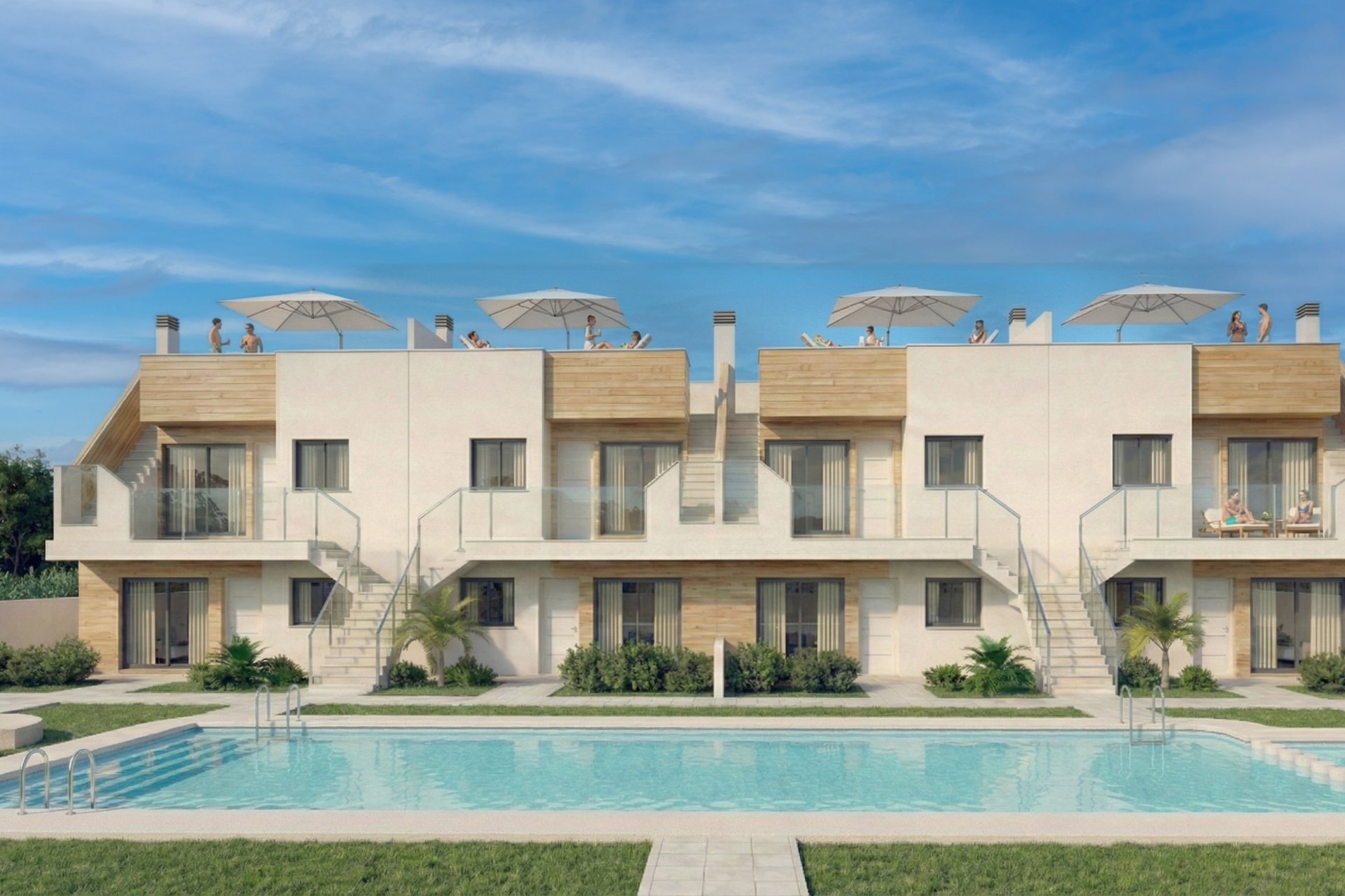 Obra nueva - Bungalow en planta alta - San Javier - Costa Calida