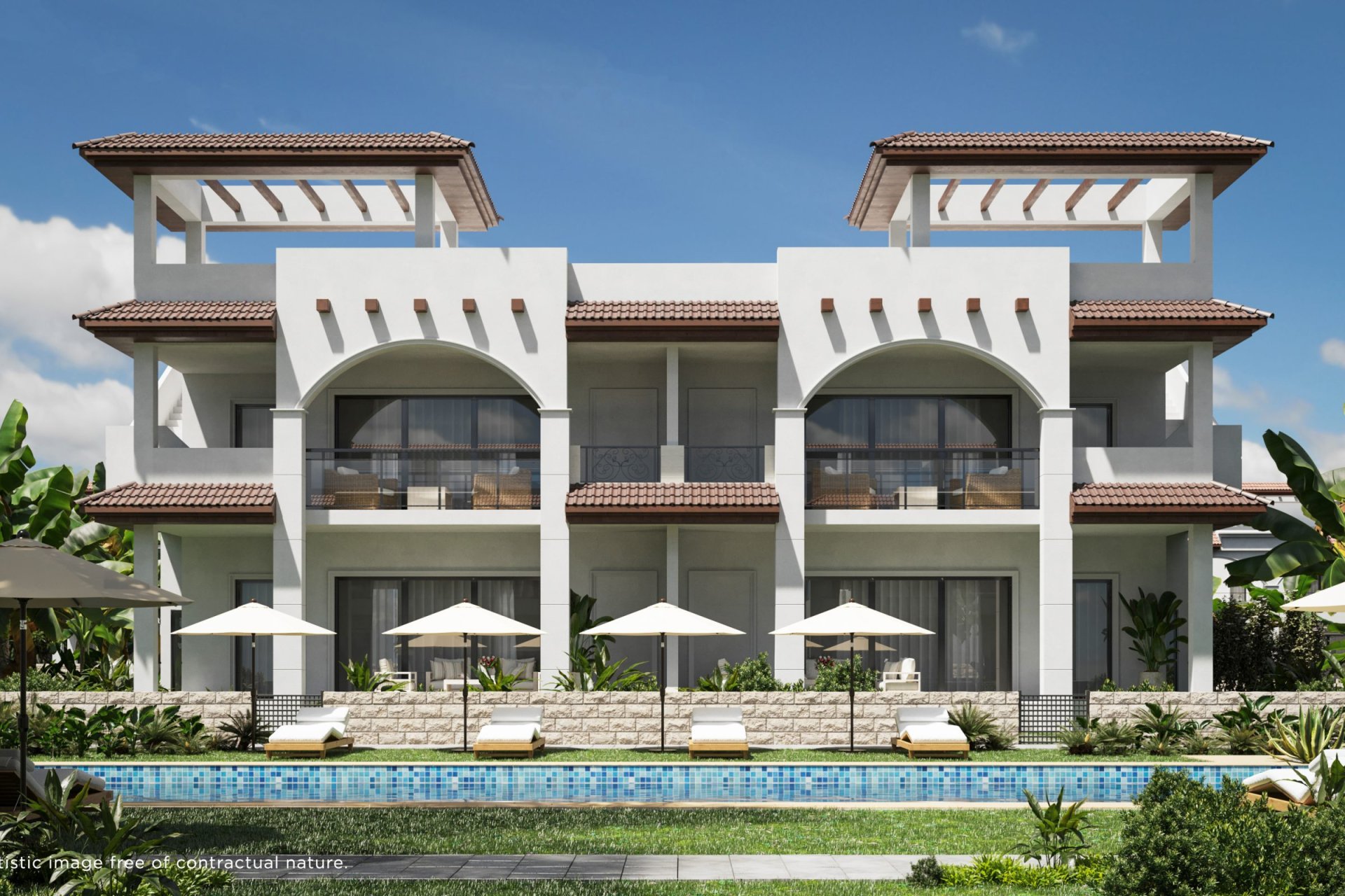 Nowy budynek - Bungalow na piętrze - Ciudad Quesada - Costa Blanca South