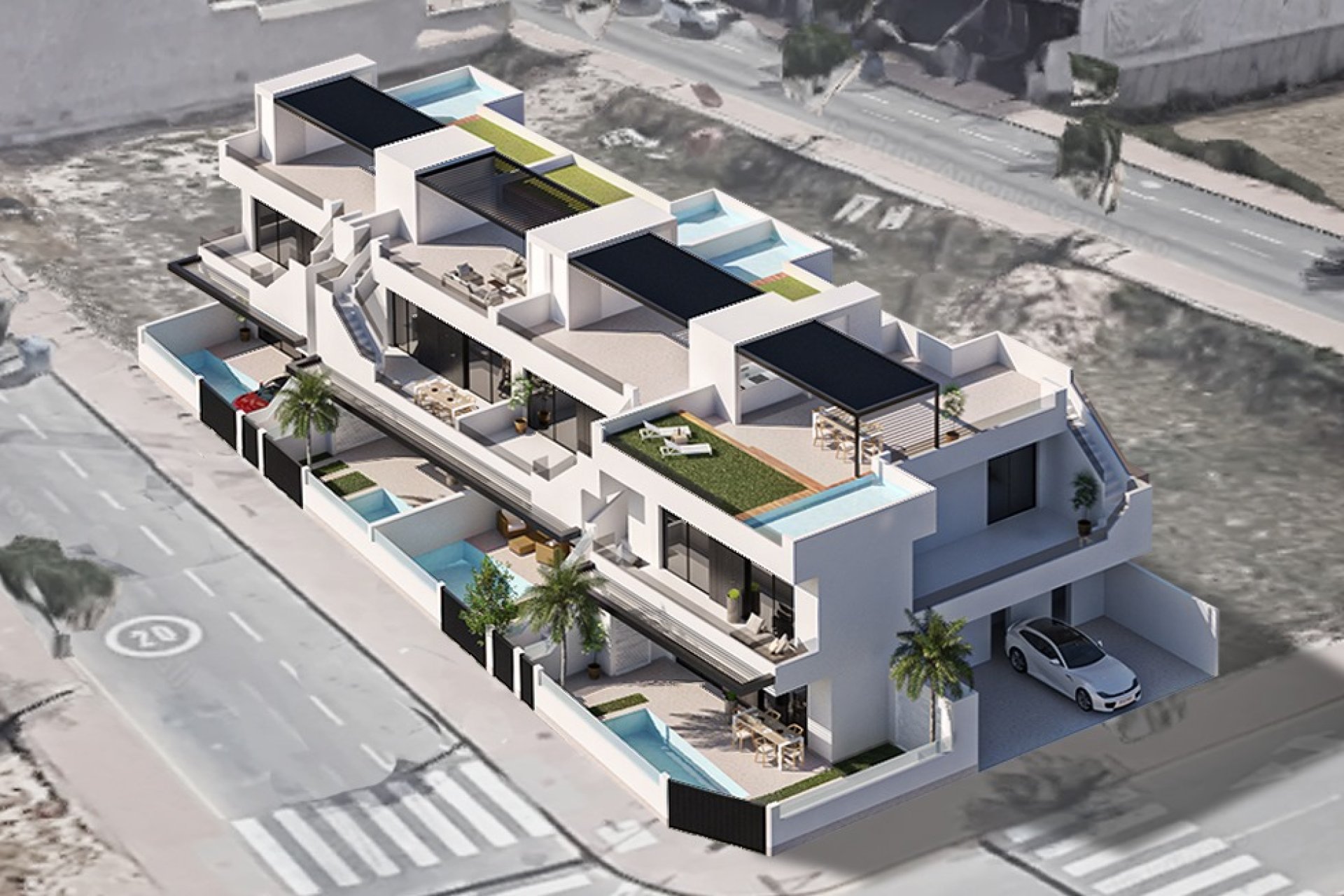 Obra nueva - Bungalow en planta alta - Las Esperanzas - Costa Calida