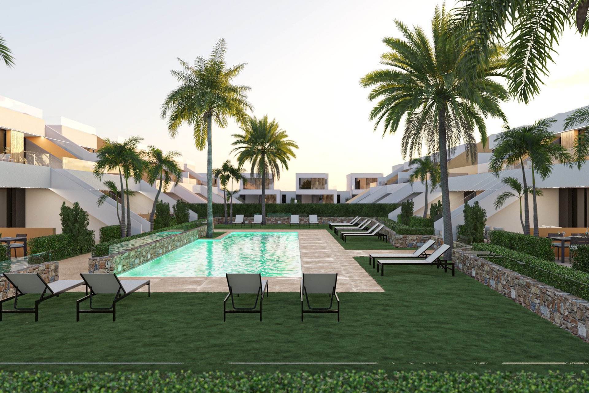 Nowy budynek - Bungalow na piętrze - Condado de Alhama - Costa Calida