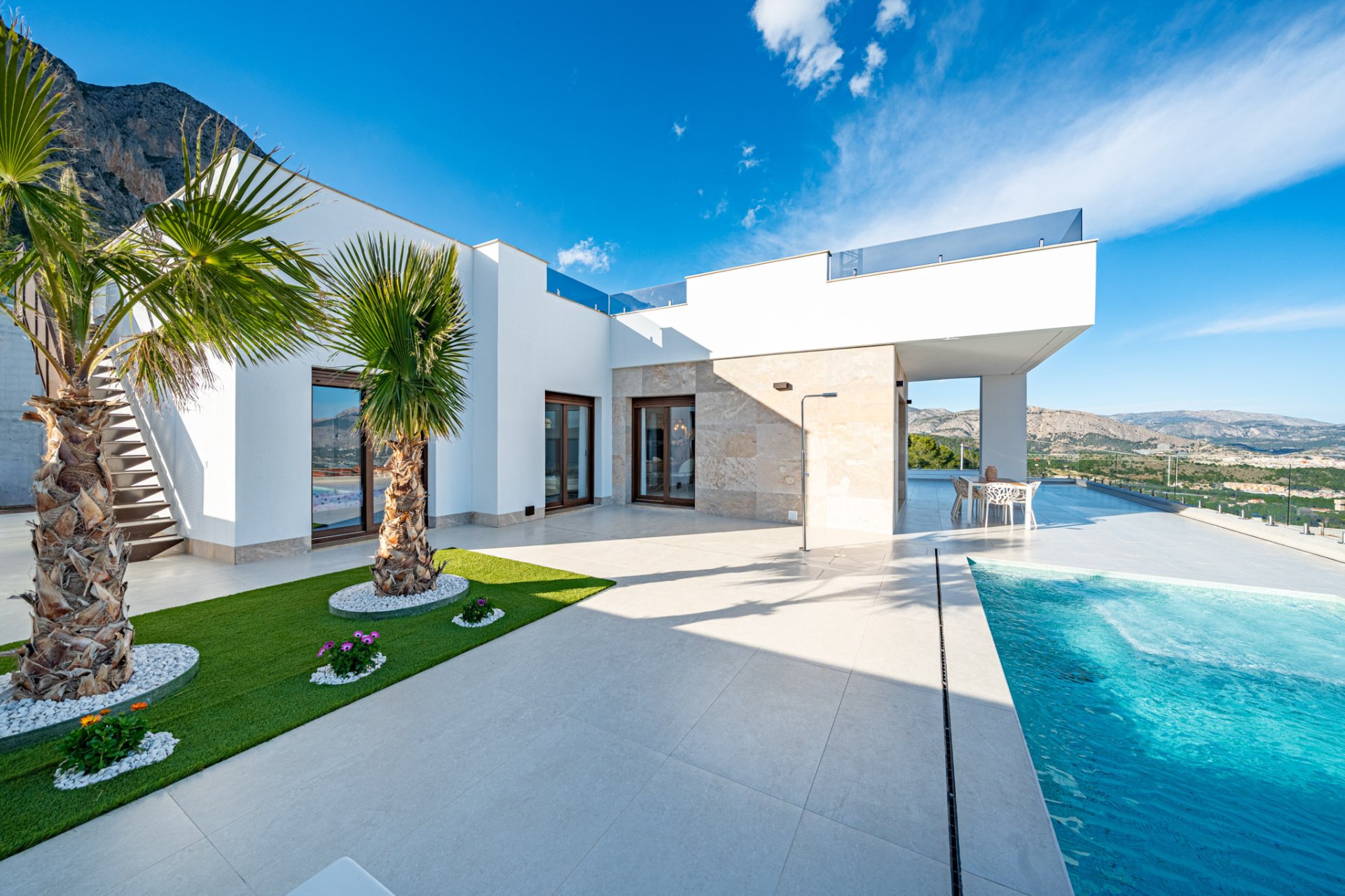 Obra nueva - Villa independiente - Polop - Costa Blanca Norte