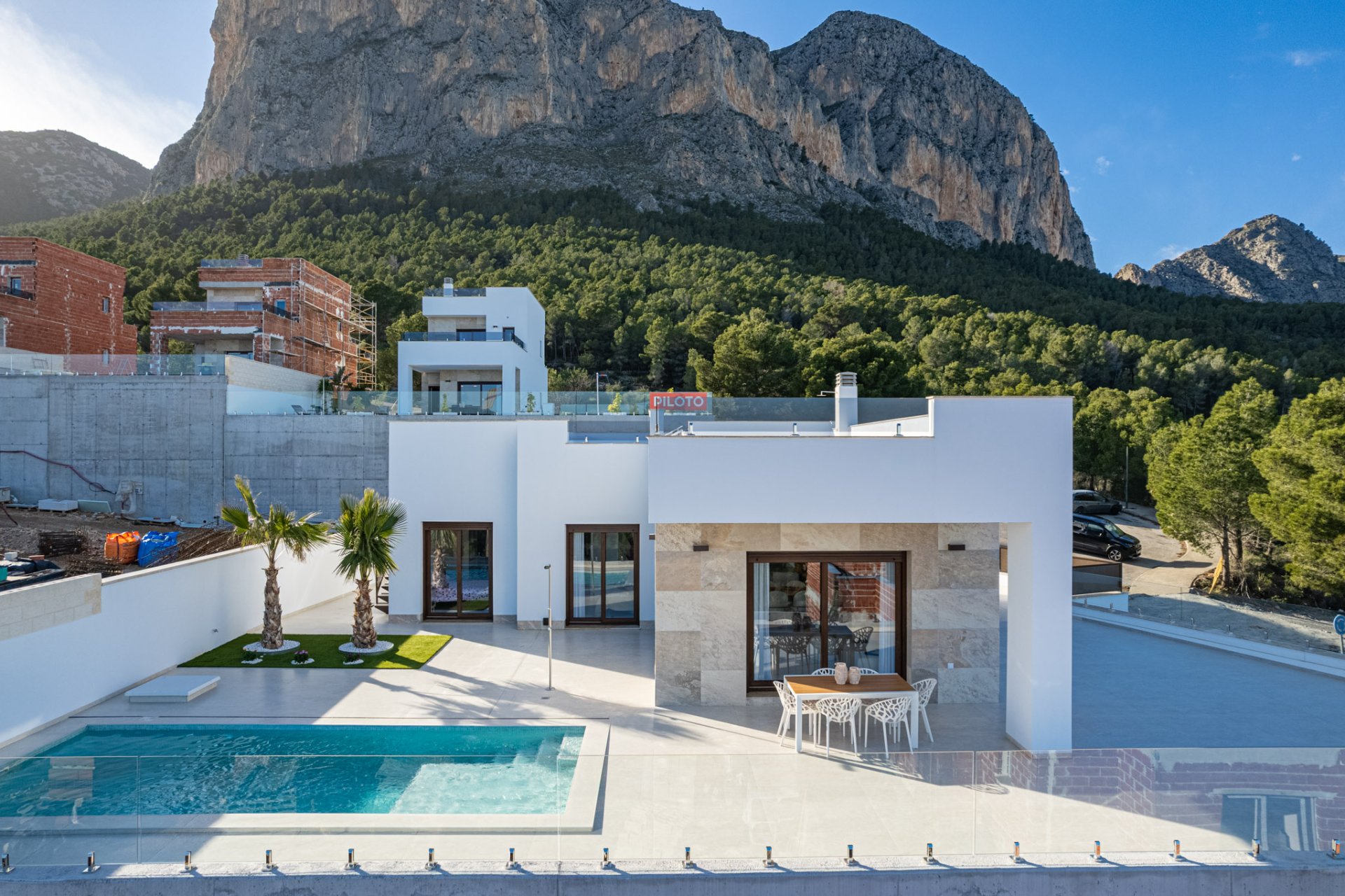 Obra nueva - Villa independiente - Polop - Costa Blanca Norte