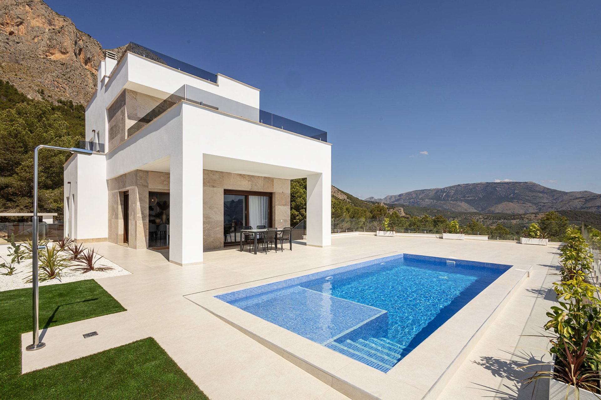 Obra nueva - Villa independiente - Polop - Costa Blanca Norte