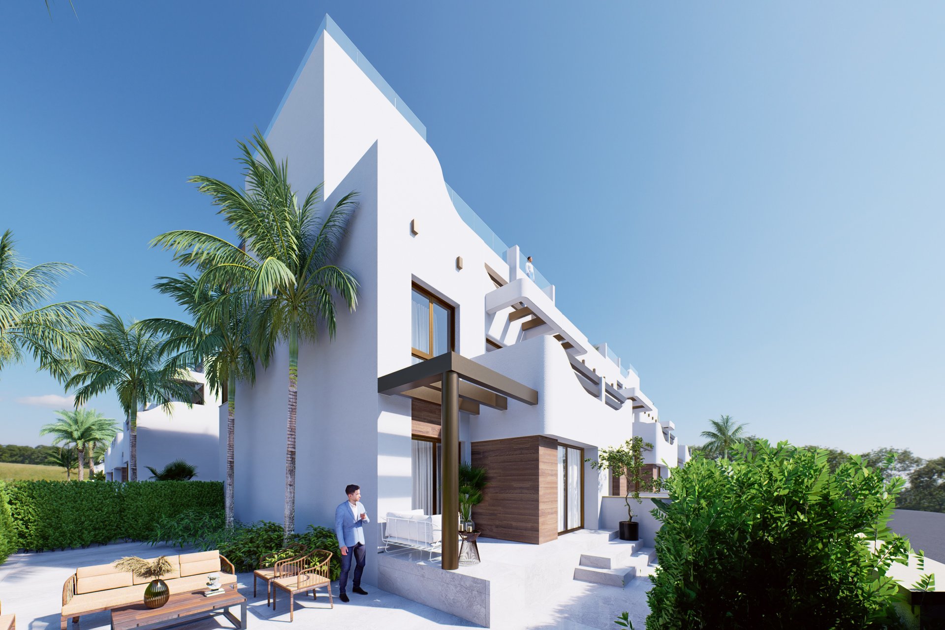 New Build - Ground-floor bungalow - Torre de la Horadada - Costa Blanca South