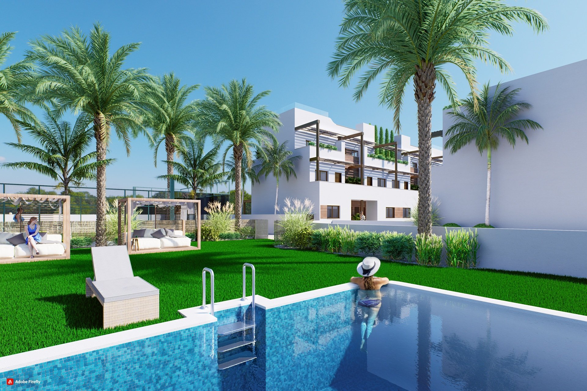 Nowy budynek - Bungalow na piętrze - Torre de la Horadada - Costa Blanca South
