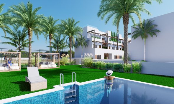 Bungalow alto (solarium) en Torre de la Horadada