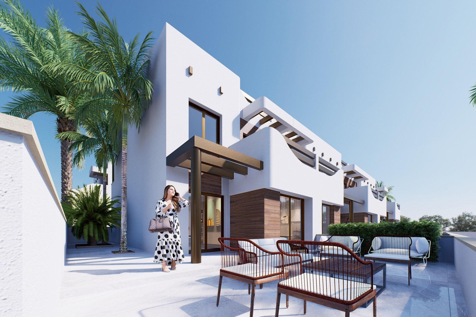 Nowy budynek - Bungalow na piętrze - Torre de la Horadada - Costa Blanca South