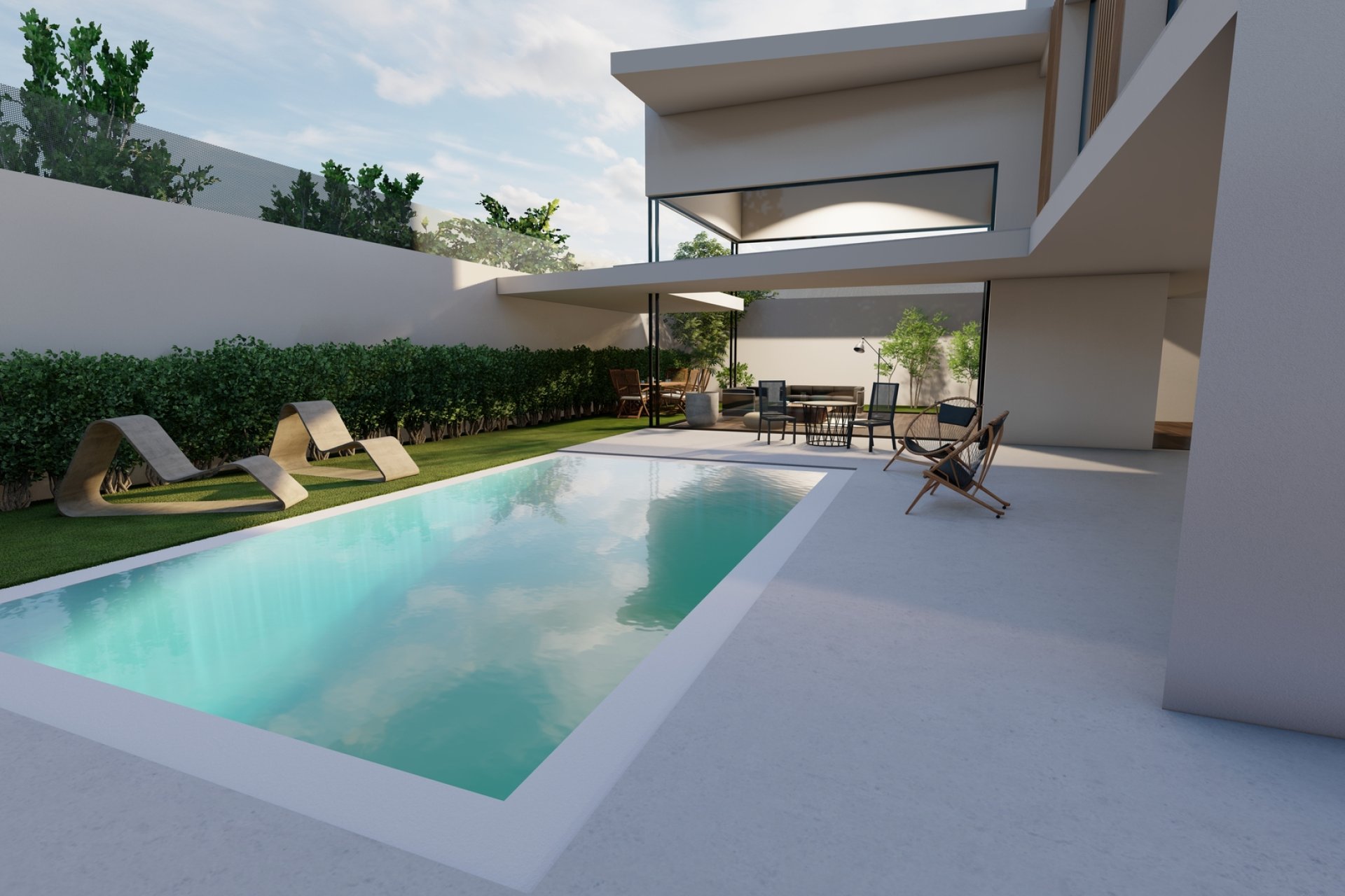 Obra nueva - Villa independiente - Los Baños de Fortuna - Costa Calida